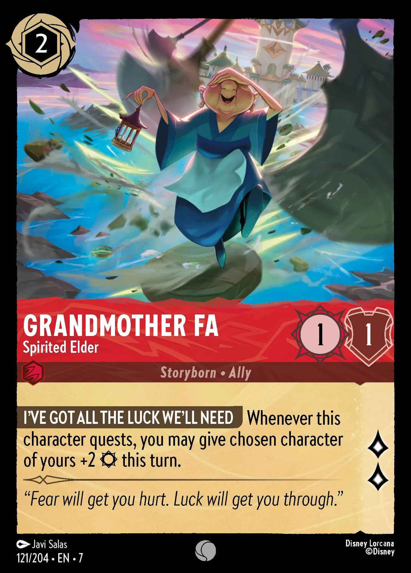 Grandmother Fa - Spirited Elder — Archazia's Island — Lorcana