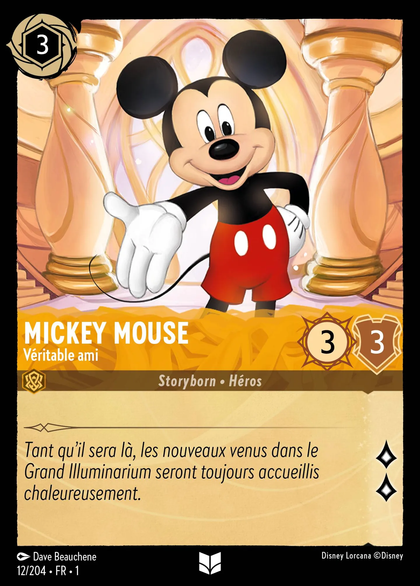 Mickey Mouse - Véritable ami — The First Chapter — Lorcana