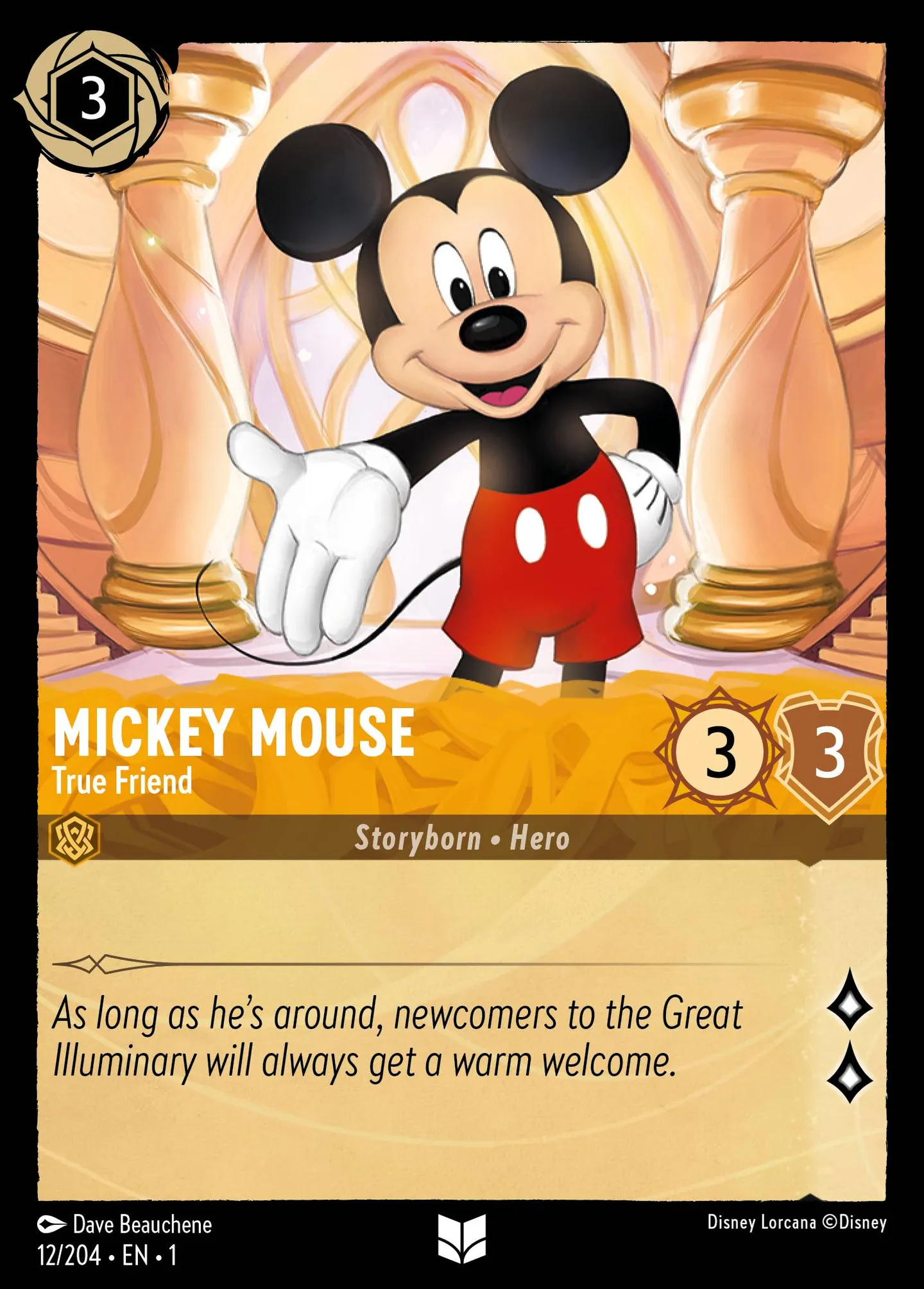 Mickey Mouse - Véritable ami — The First Chapter — Lorcana