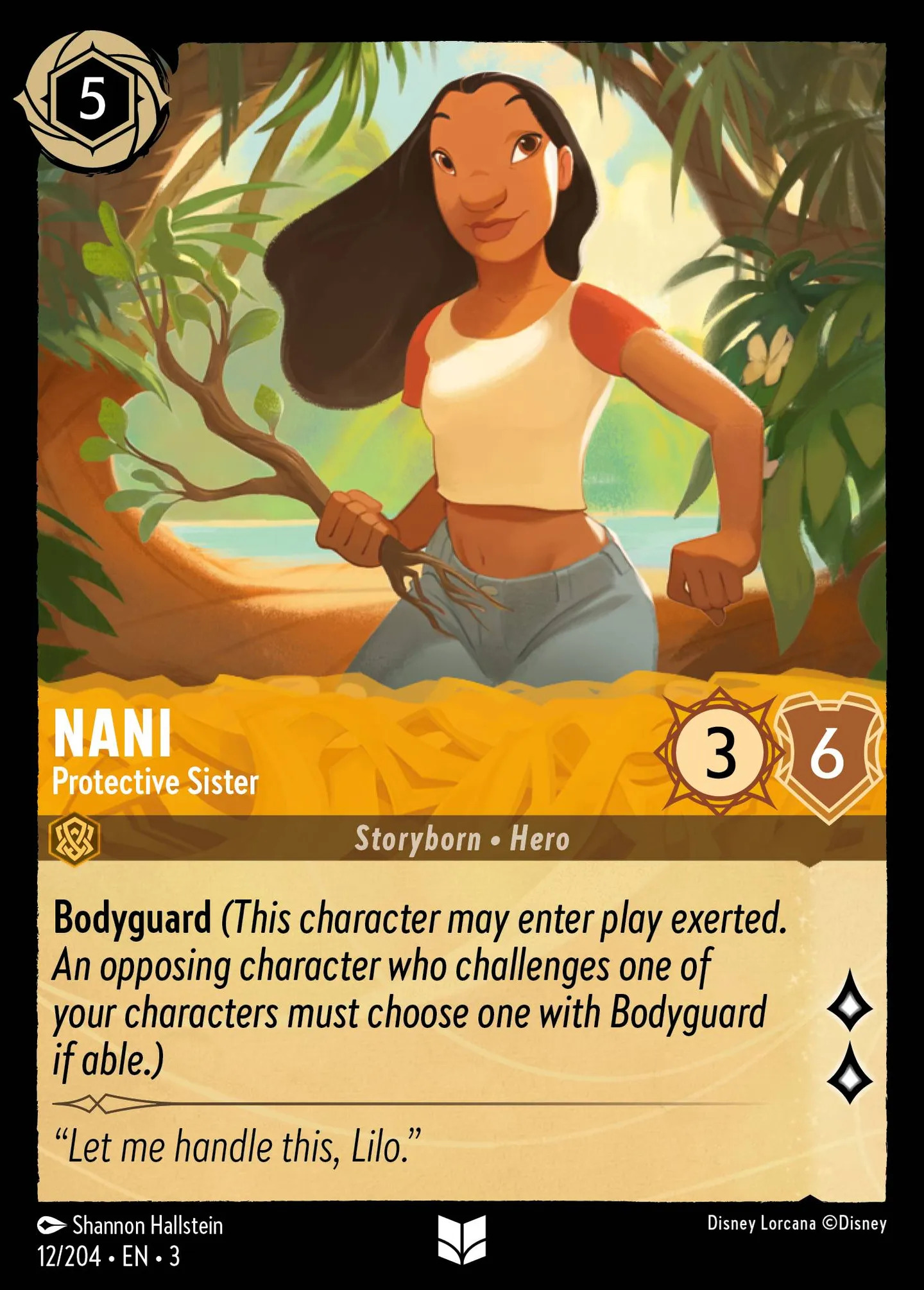 Nani - Protective Sister — Into the Inklands — Lorcana