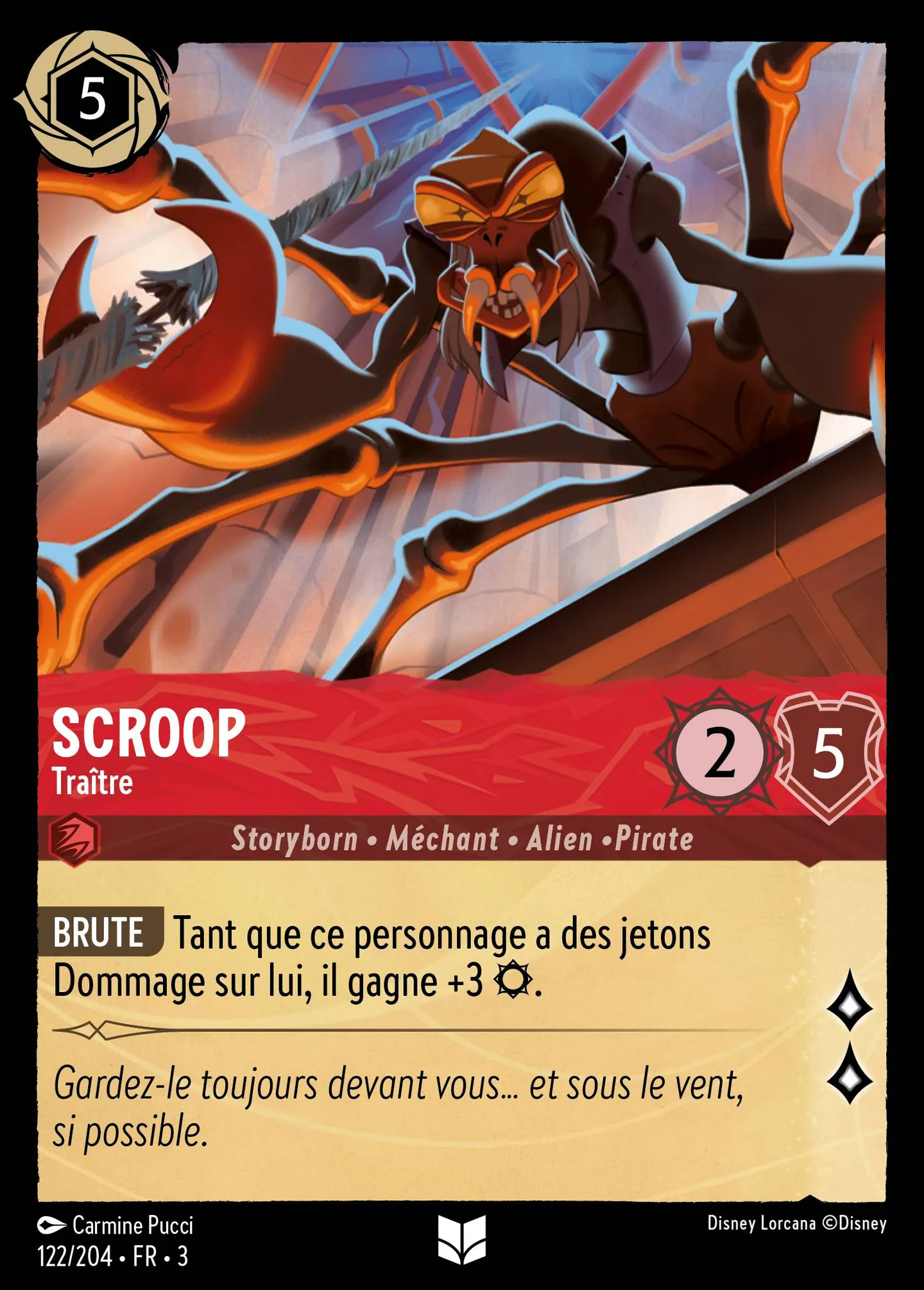 Scroop - Traître — Into the Inklands — Lorcana