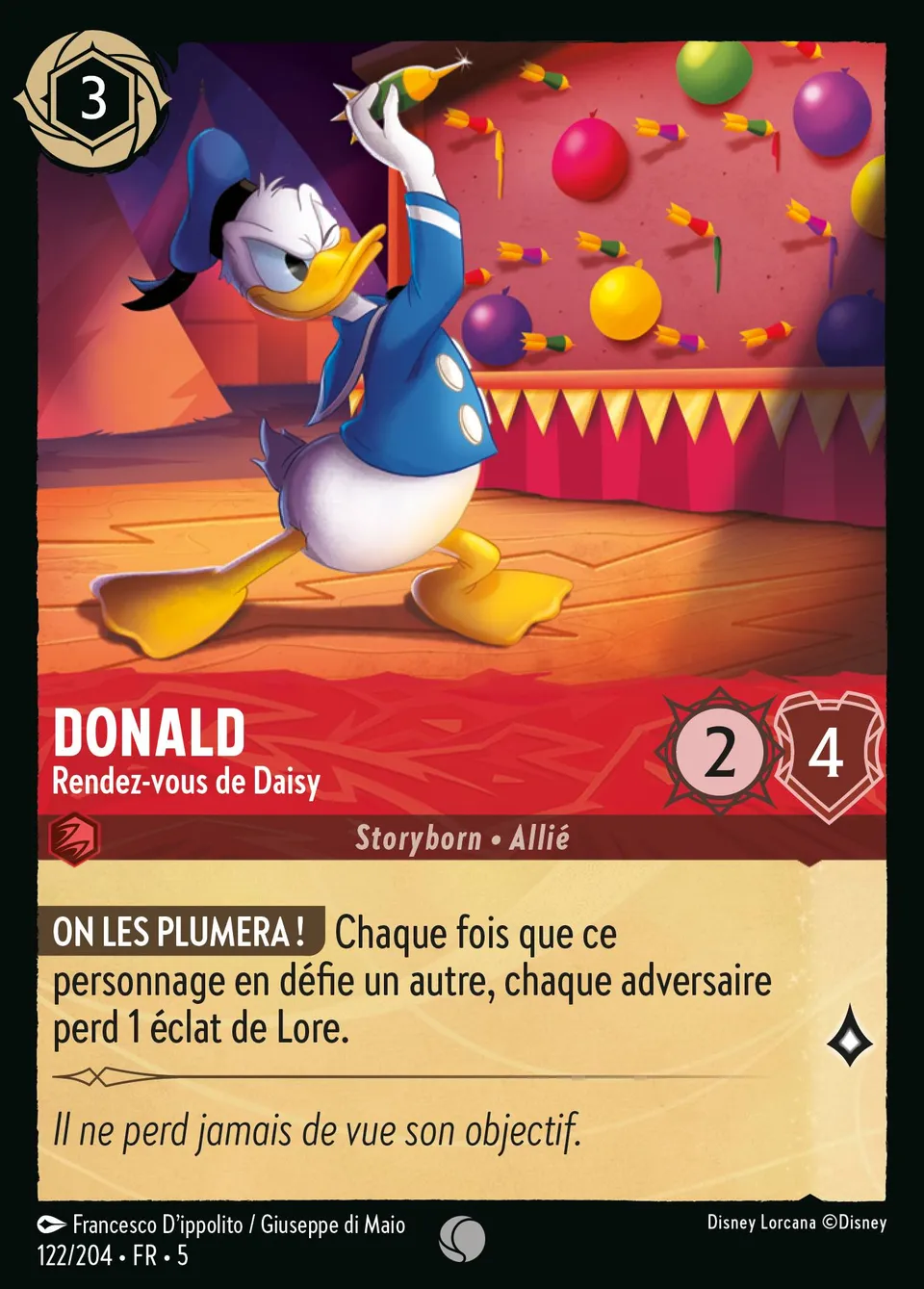 Donald - Rendez-vous de Daisy from Shimmering Skies - Lorcana