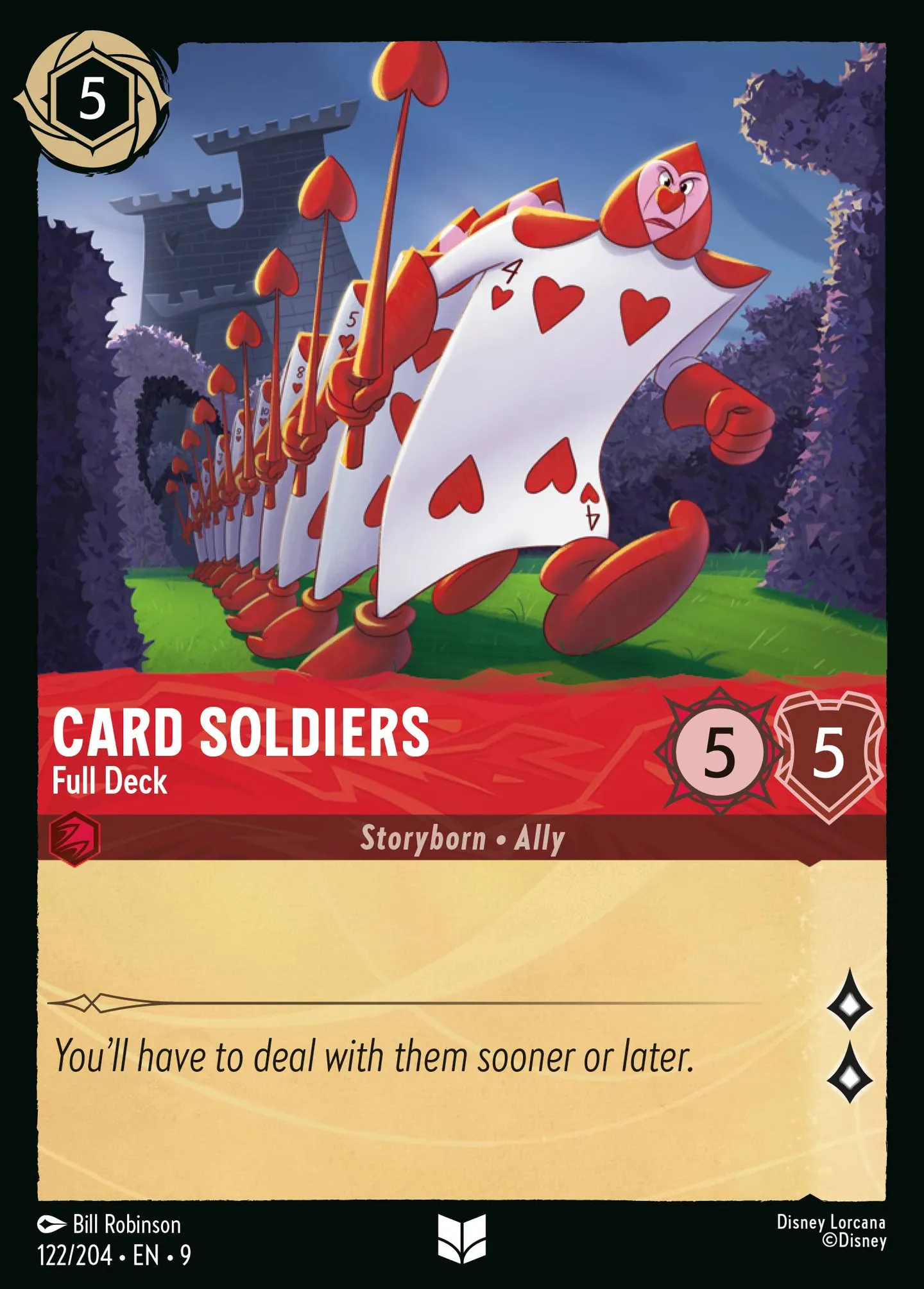 Gardes cartes - Jeu complet — Fabled — Lorcana