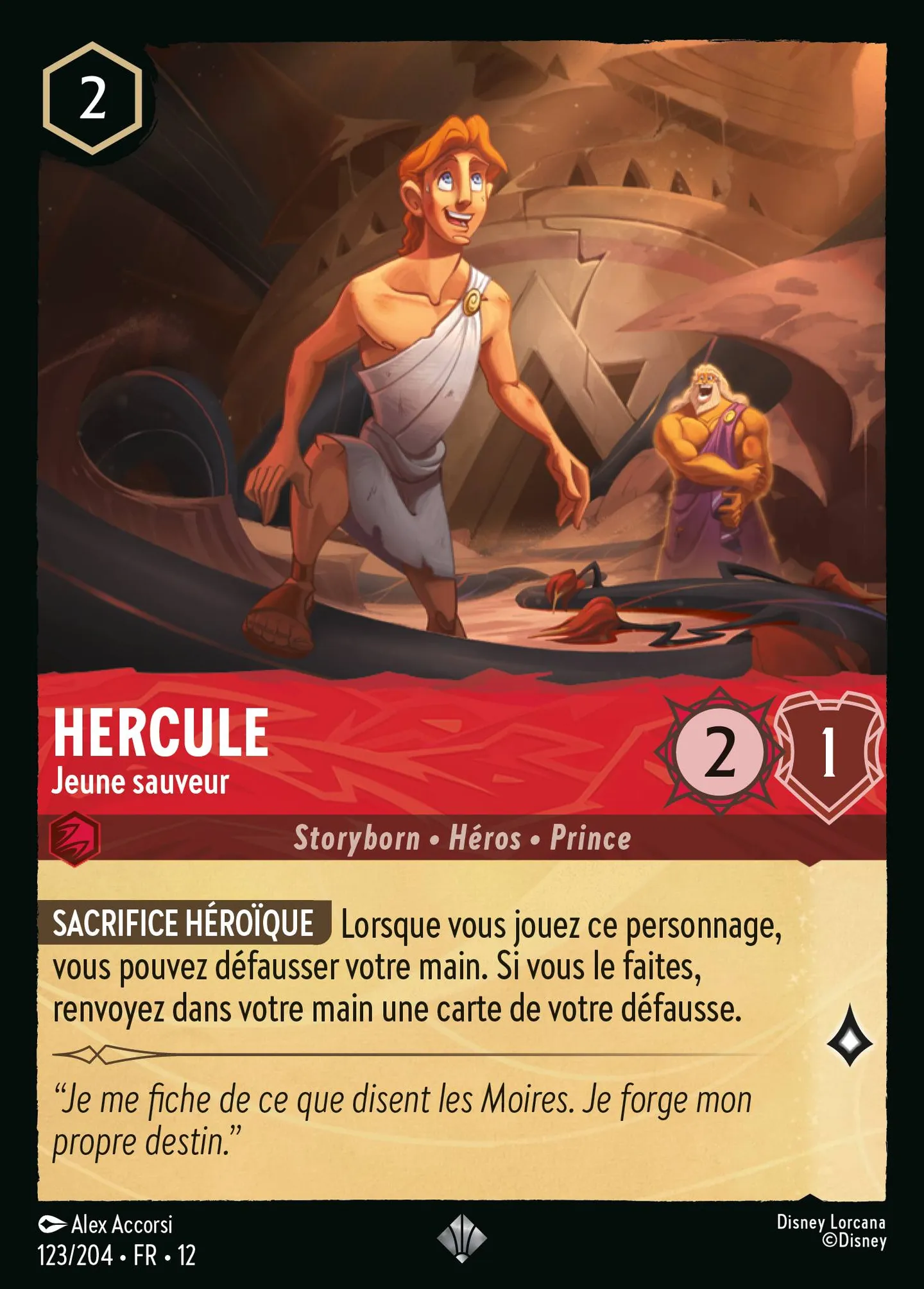 Hercule - Jeune sauveur — Wilds Unknown — Lorcana