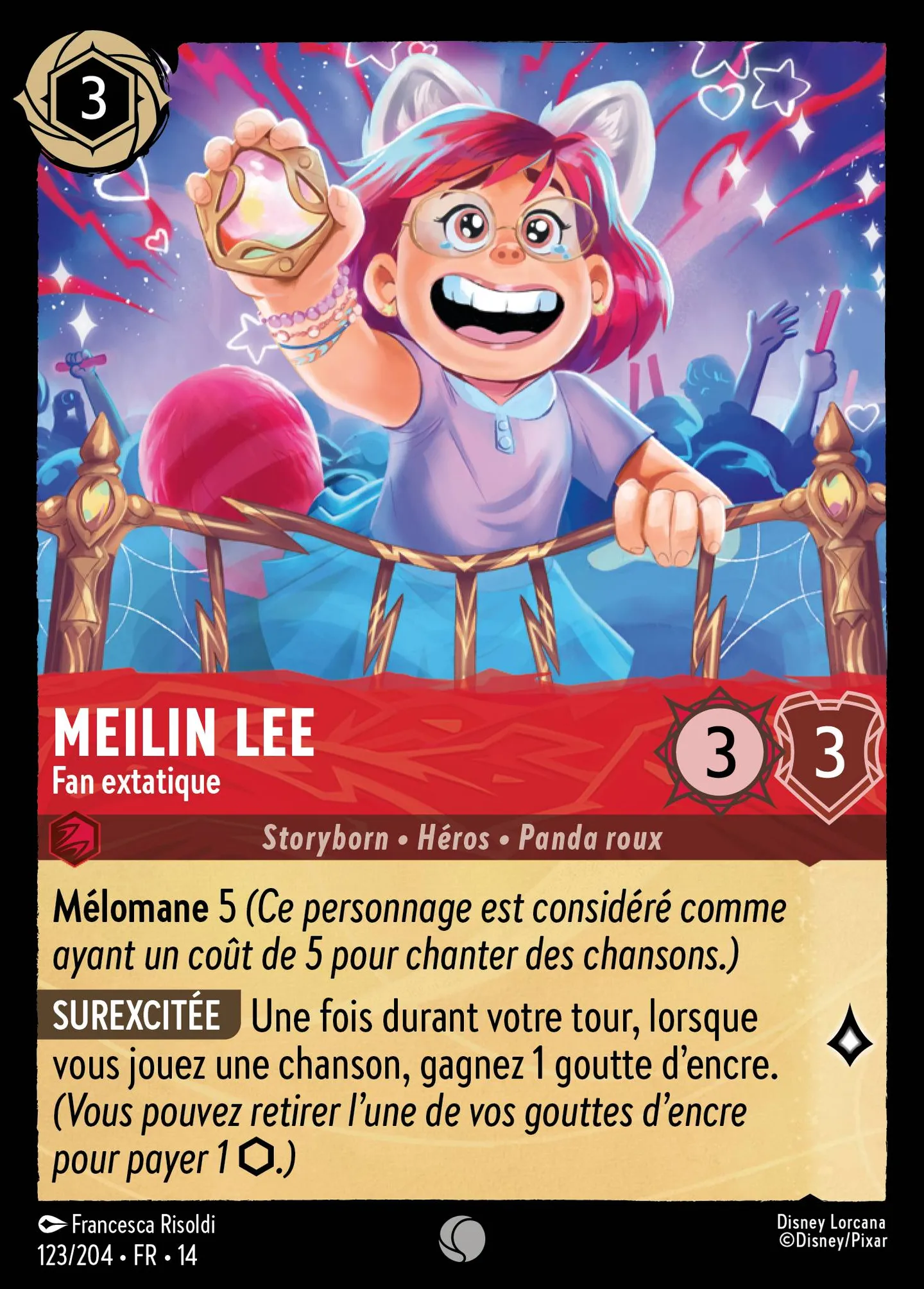 Meilin Lee - Fan extatique — Hyperia City — Lorcana