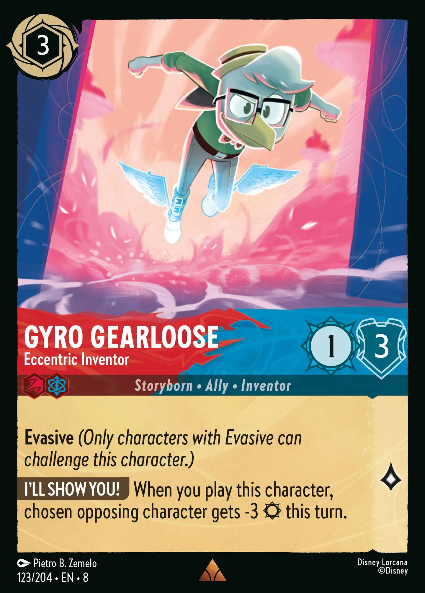 Gyro Gearloose - Eccentric Inventor — The Reign of Jafar — Lorcana
