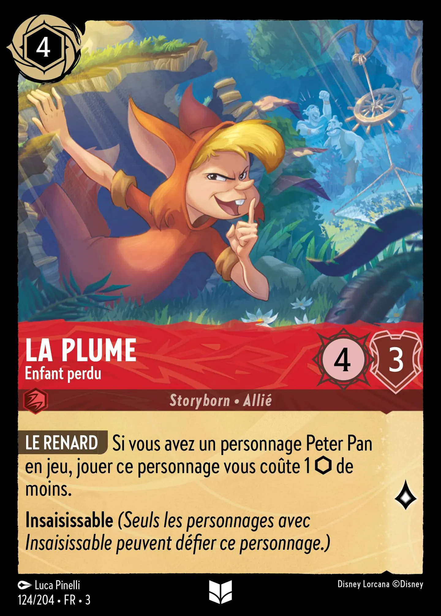 La Plume - Enfant perdu — Into the Inklands — Lorcana