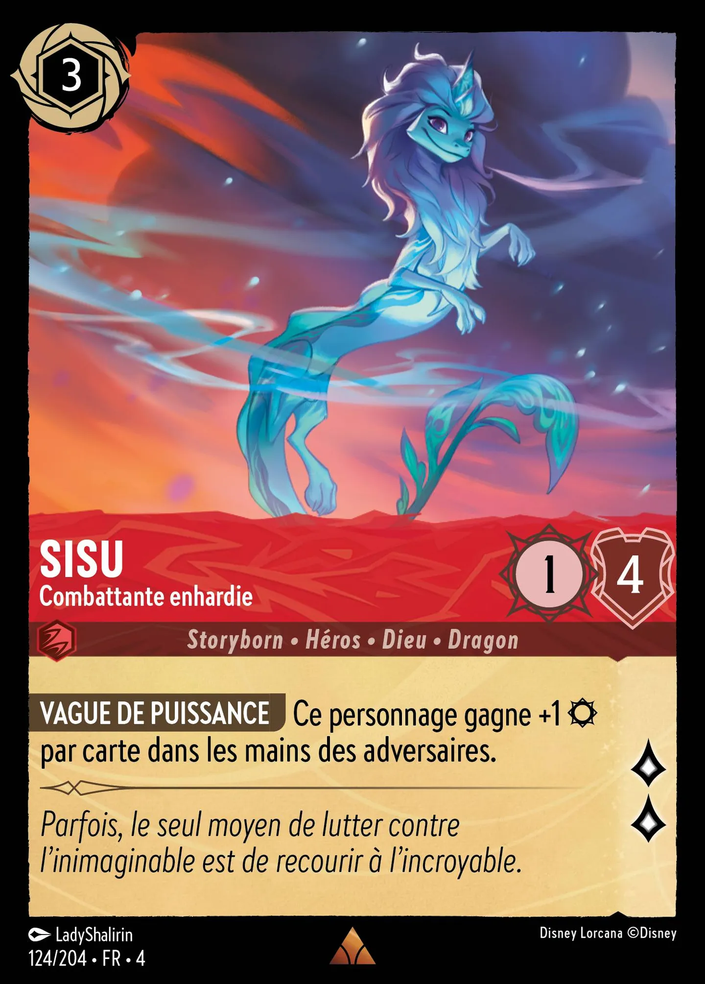 Sisu - Combattante enhardie — Ursula's Return — Lorcana