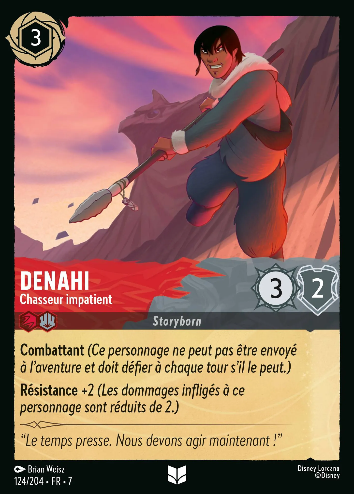 Denahi - Chasseur impatient — Archazia's Island — Lorcana