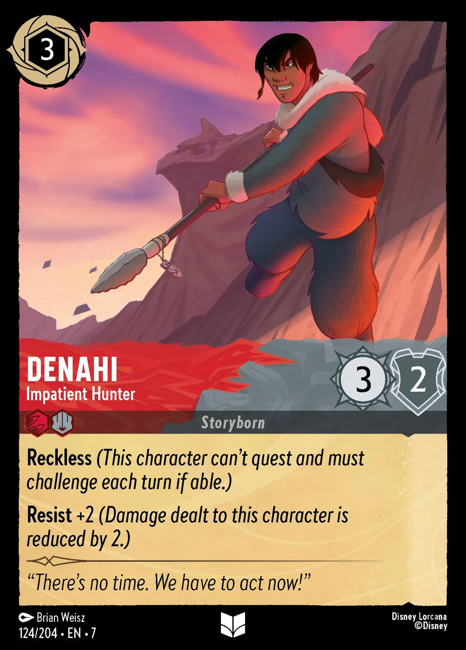 Denahi - Impatient Hunter from Archazia's Island - Lorcana