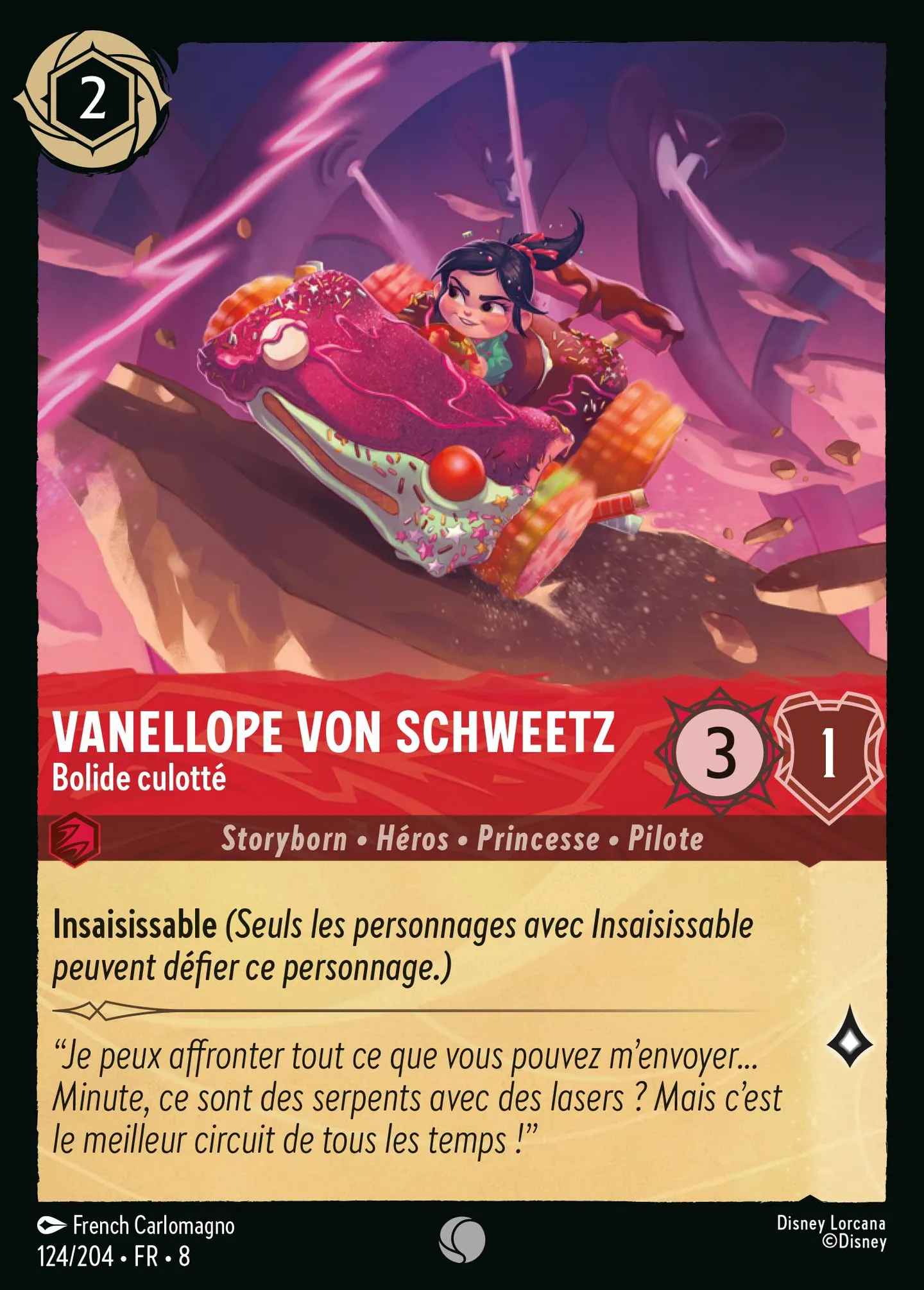Vanellope von Schweetz - Bolide culotté — The Reign of Jafar — Lorcana
