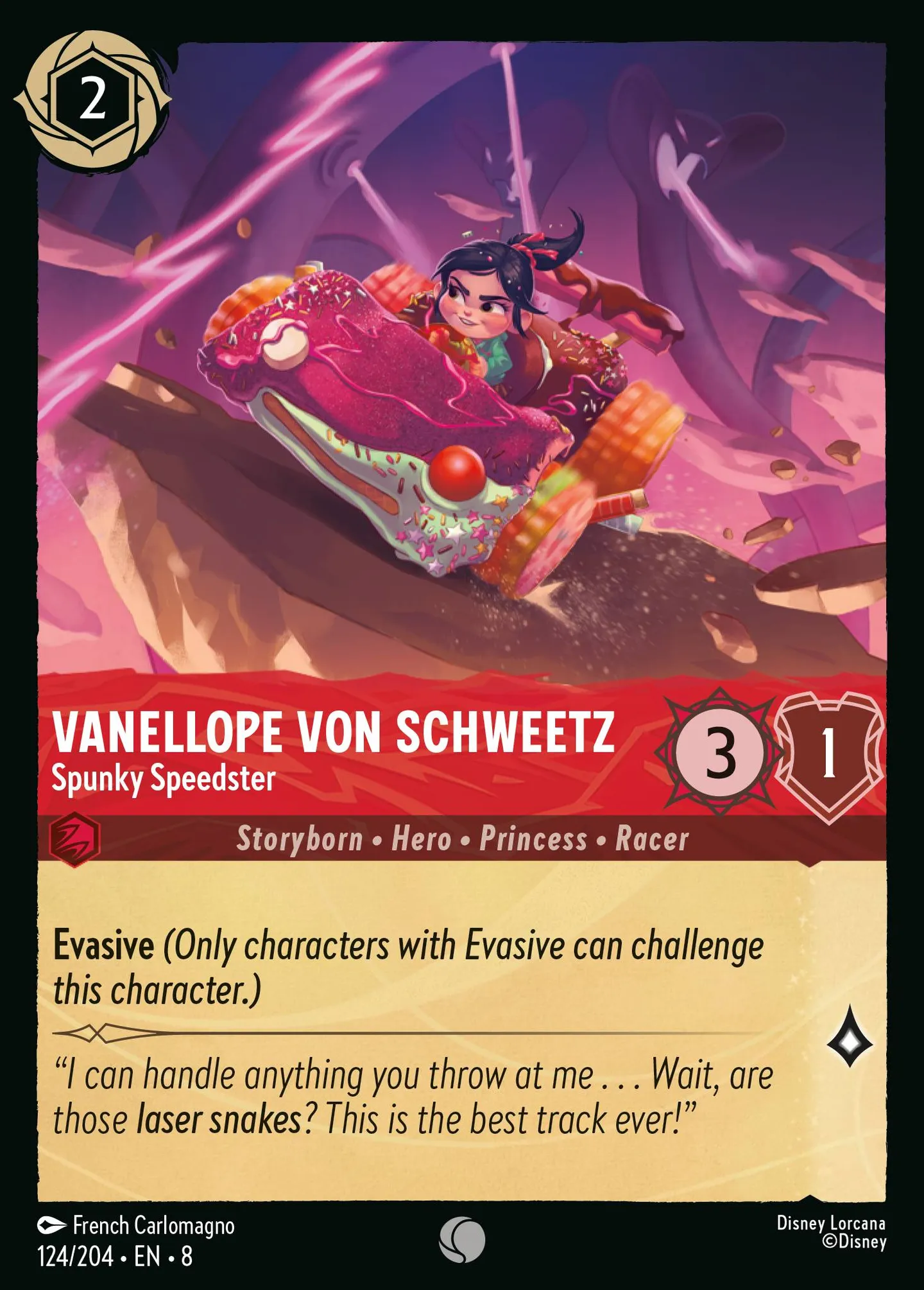 Vanellope von Schweetz - Bolide culotté — The Reign of Jafar — Lorcana
