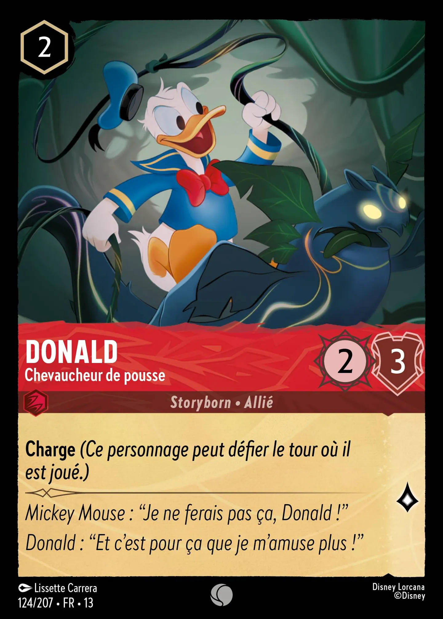 Donald - Chevaucheur de pousse — Attack of the Vine! — Lorcana
