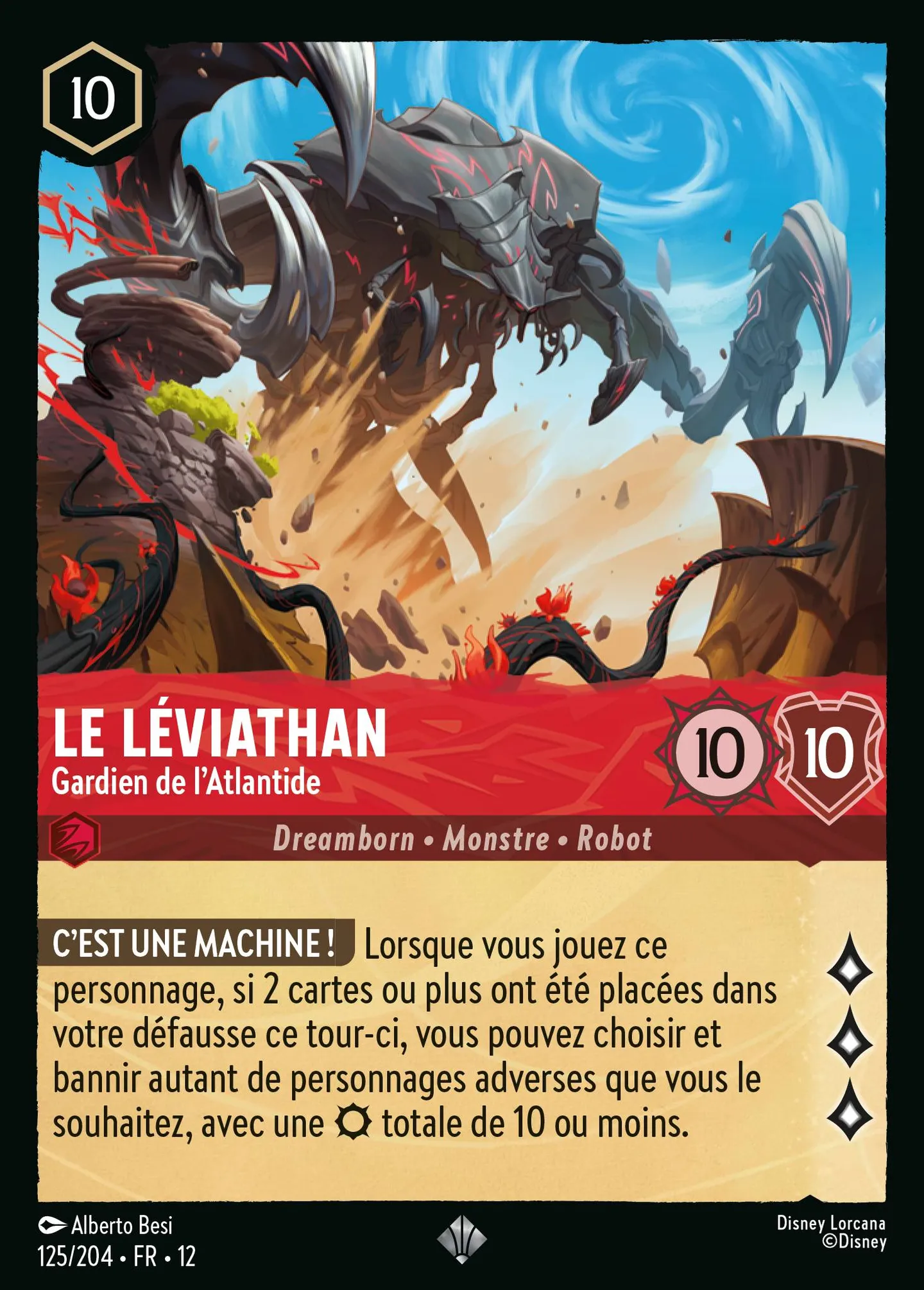 Le Léviathan - Gardien de l'Atlantide — Wilds Unknown — Lorcana