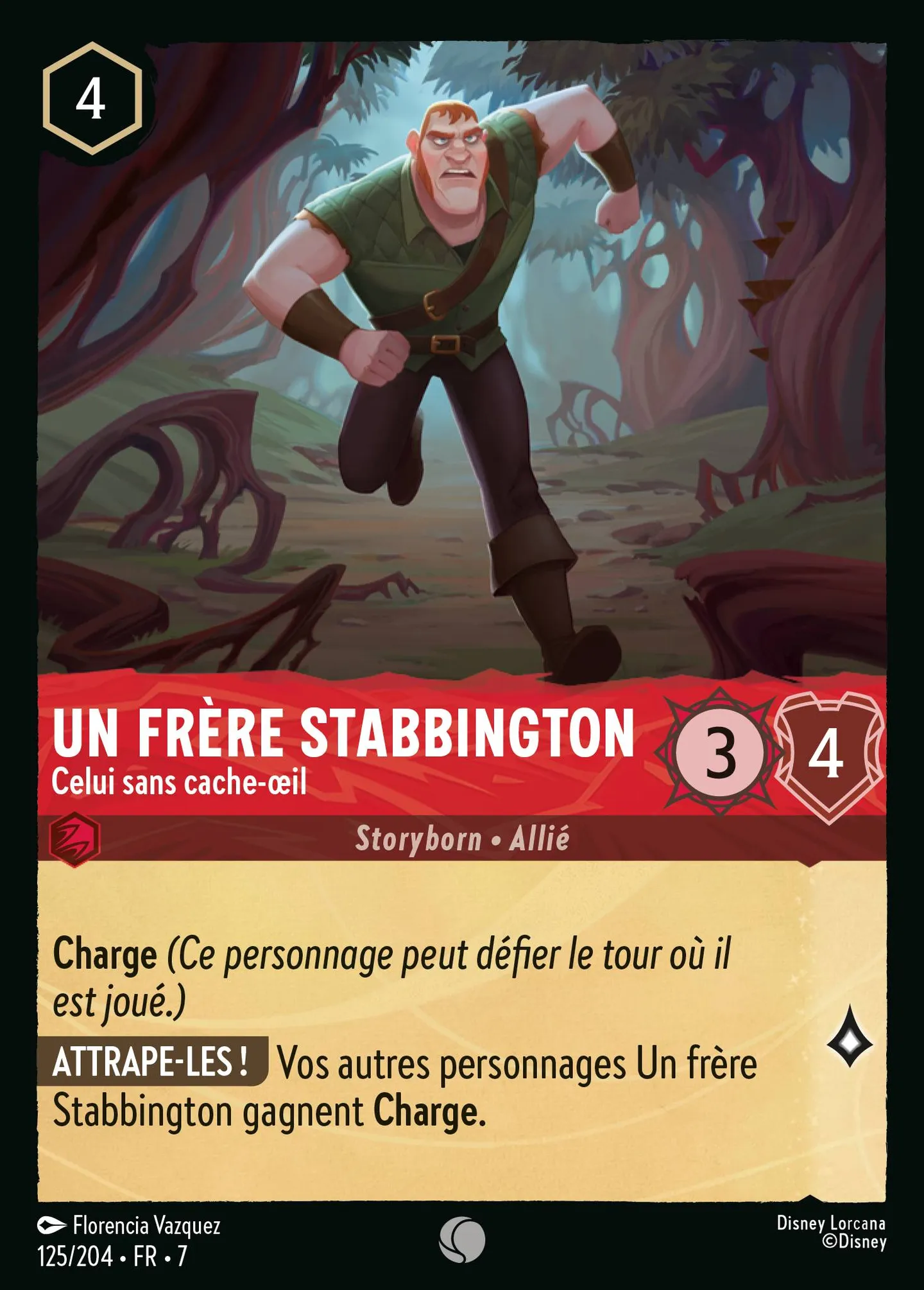 Un frère Stabbington - Celui sans cache-œil — Archazia's Island — Lorcana