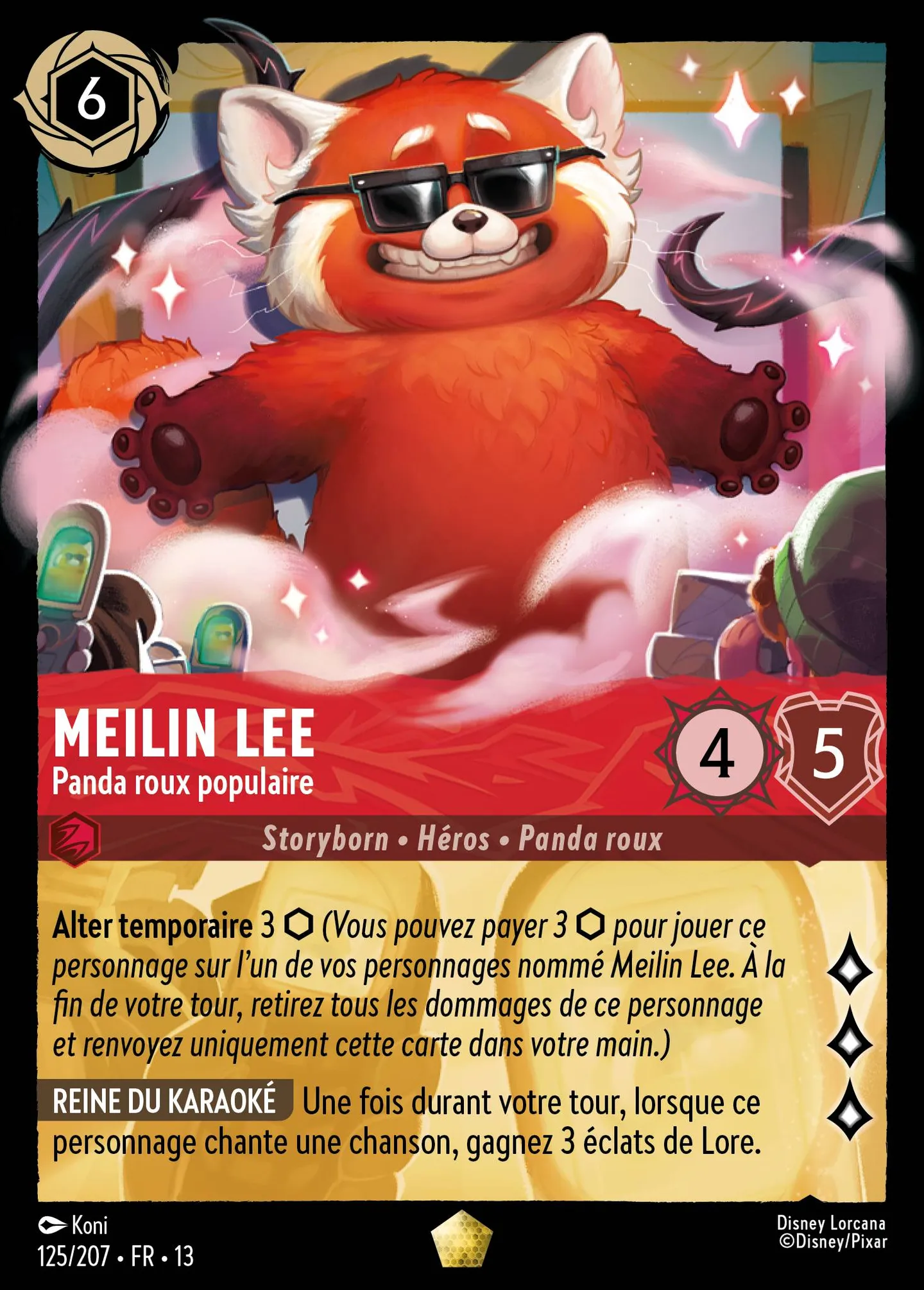 Meilin Lee - Panda roux populaire — Attack of the Vine! — Lorcana