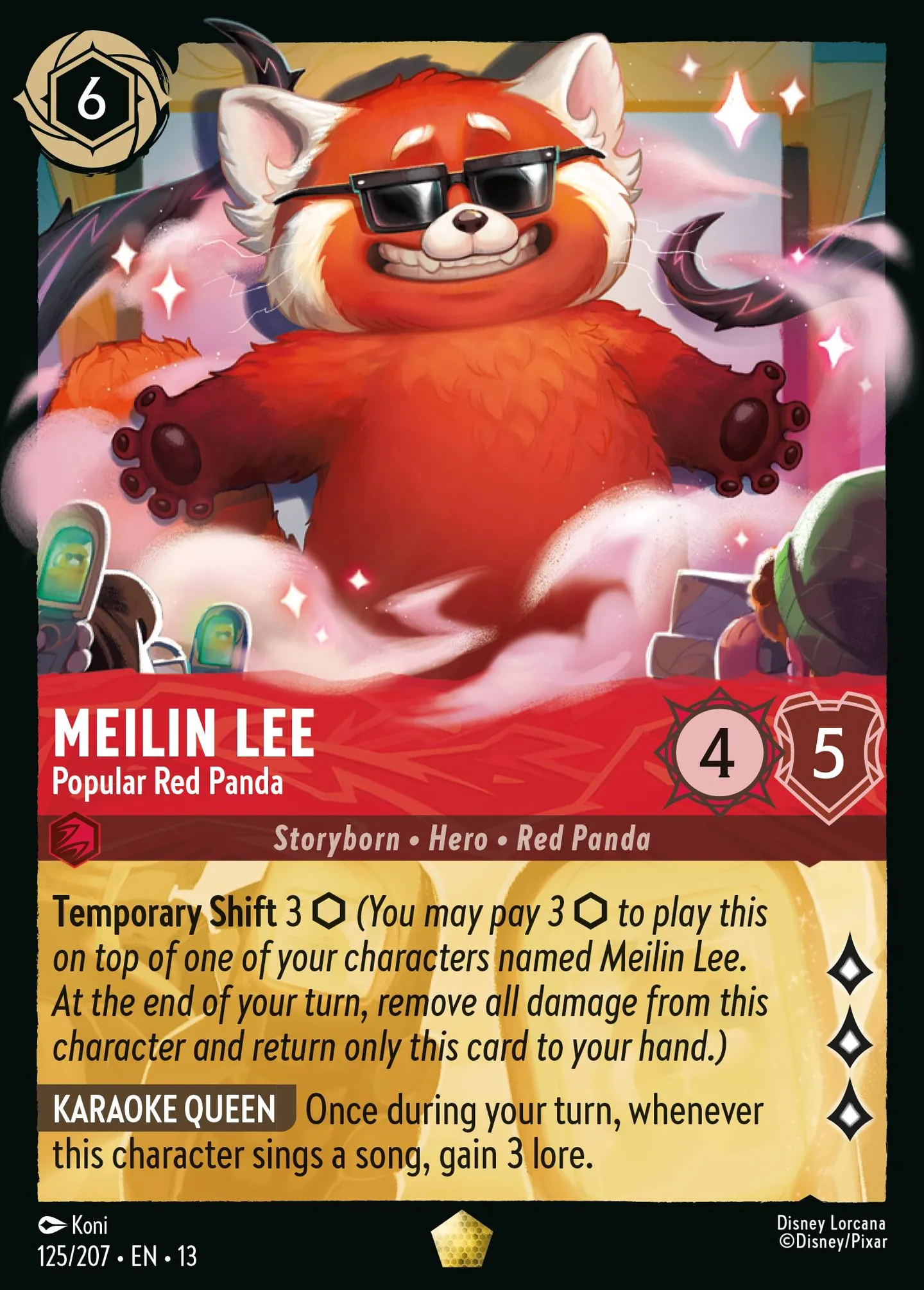 Meilin Lee - Panda roux populaire — Attack of the Vine! — Lorcana