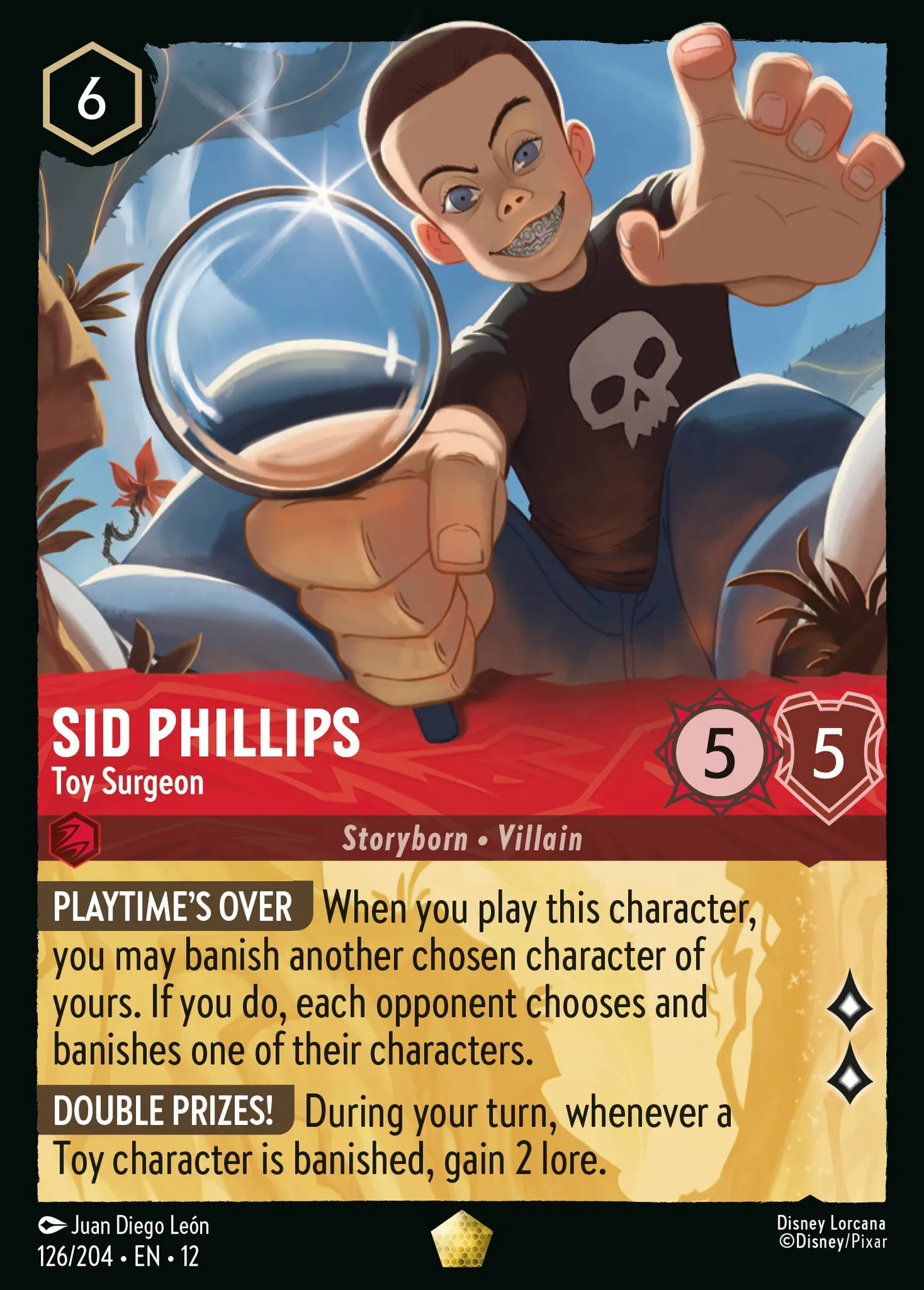 Sid Phillips - Toy Surgeon — Wilds Unknown — Lorcana