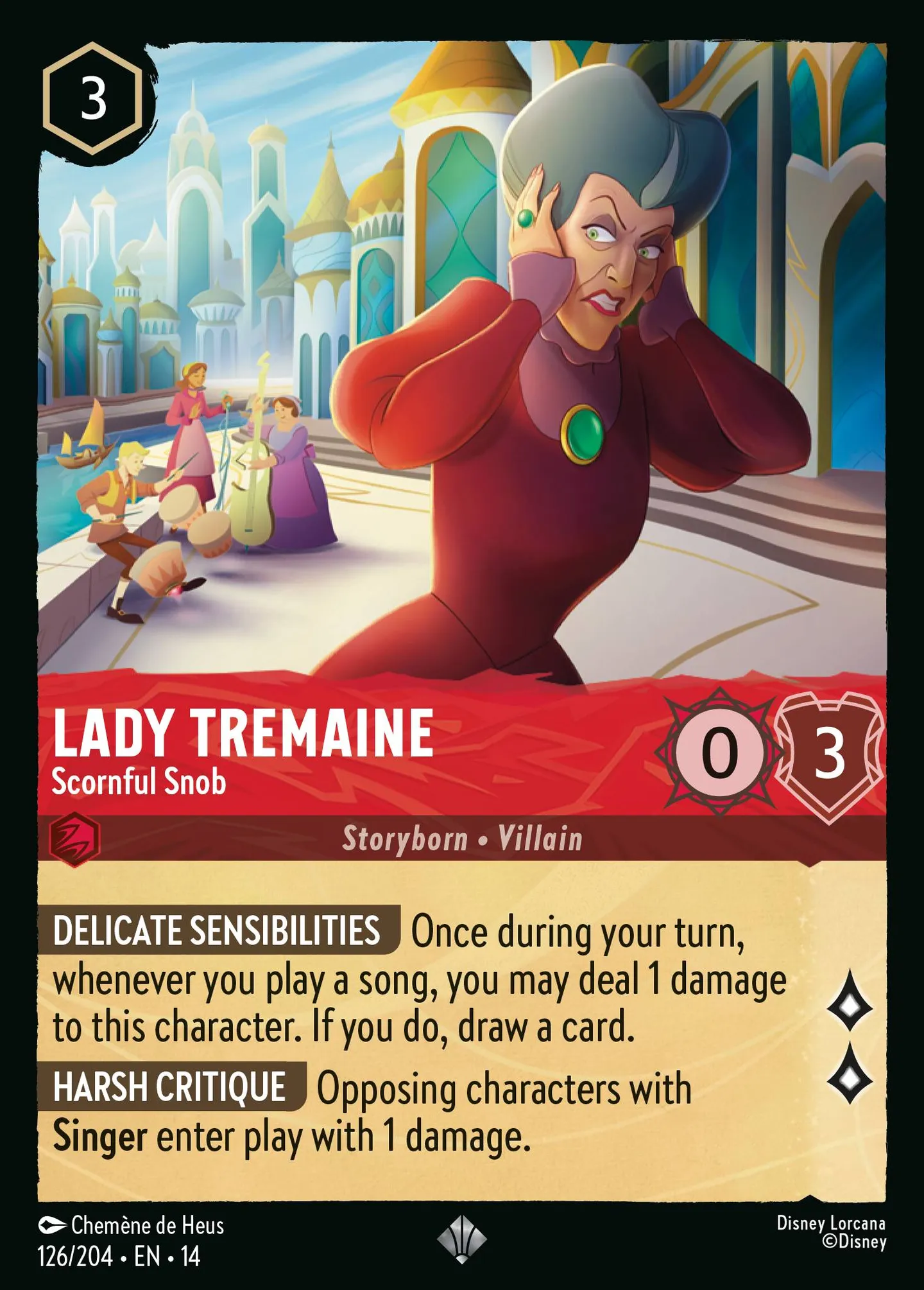 Lady Tremaine - Scornful Snob — Hyperia City — Lorcana