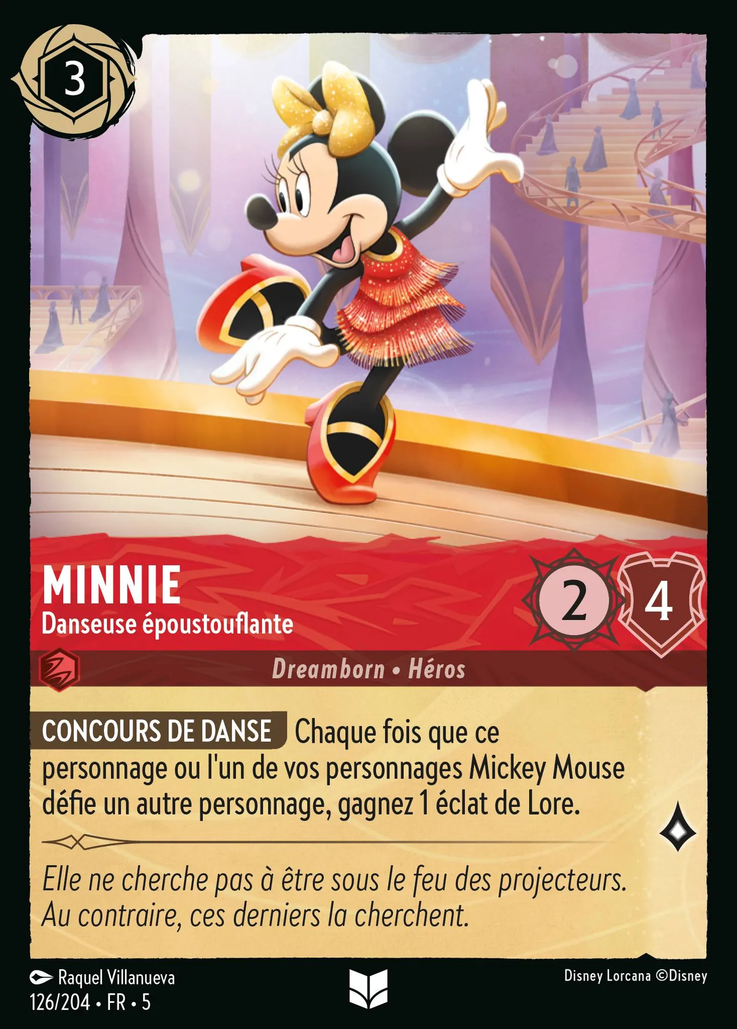 Minnie - Danseuse époustouflante — Shimmering Skies — Lorcana