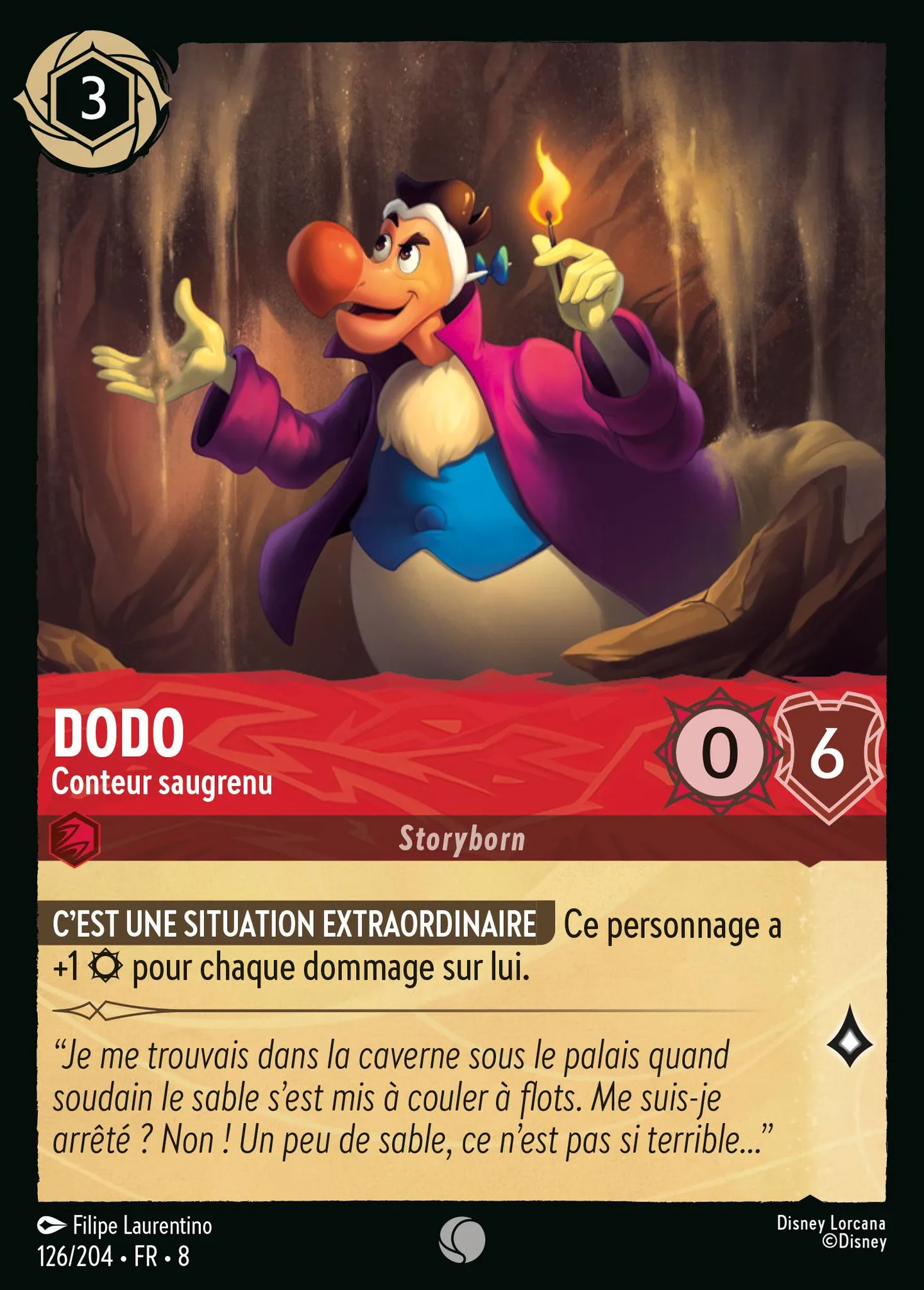 Dodo - Conteur saugrenu — The Reign of Jafar — Lorcana