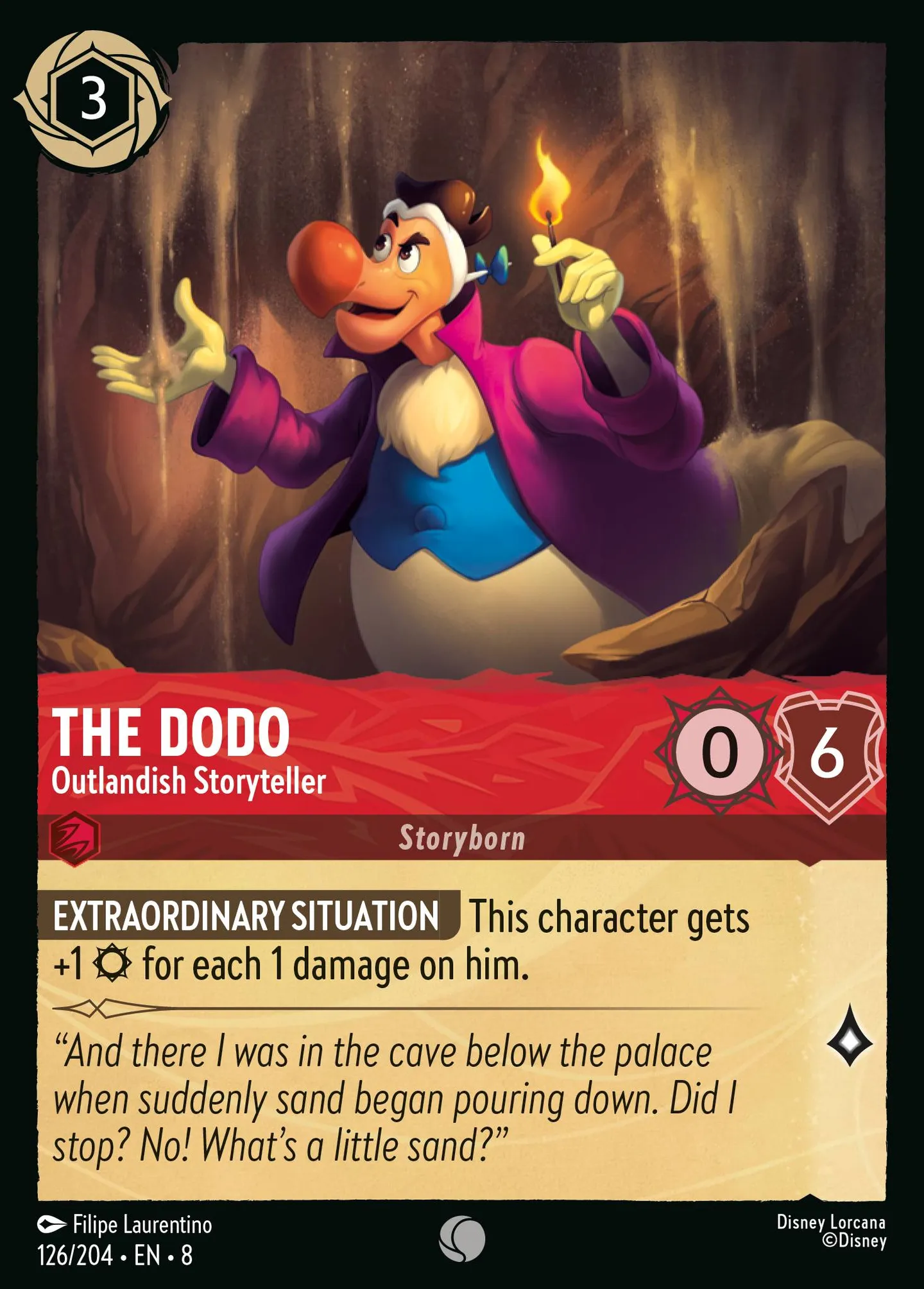Dodo - Conteur saugrenu — The Reign of Jafar — Lorcana
