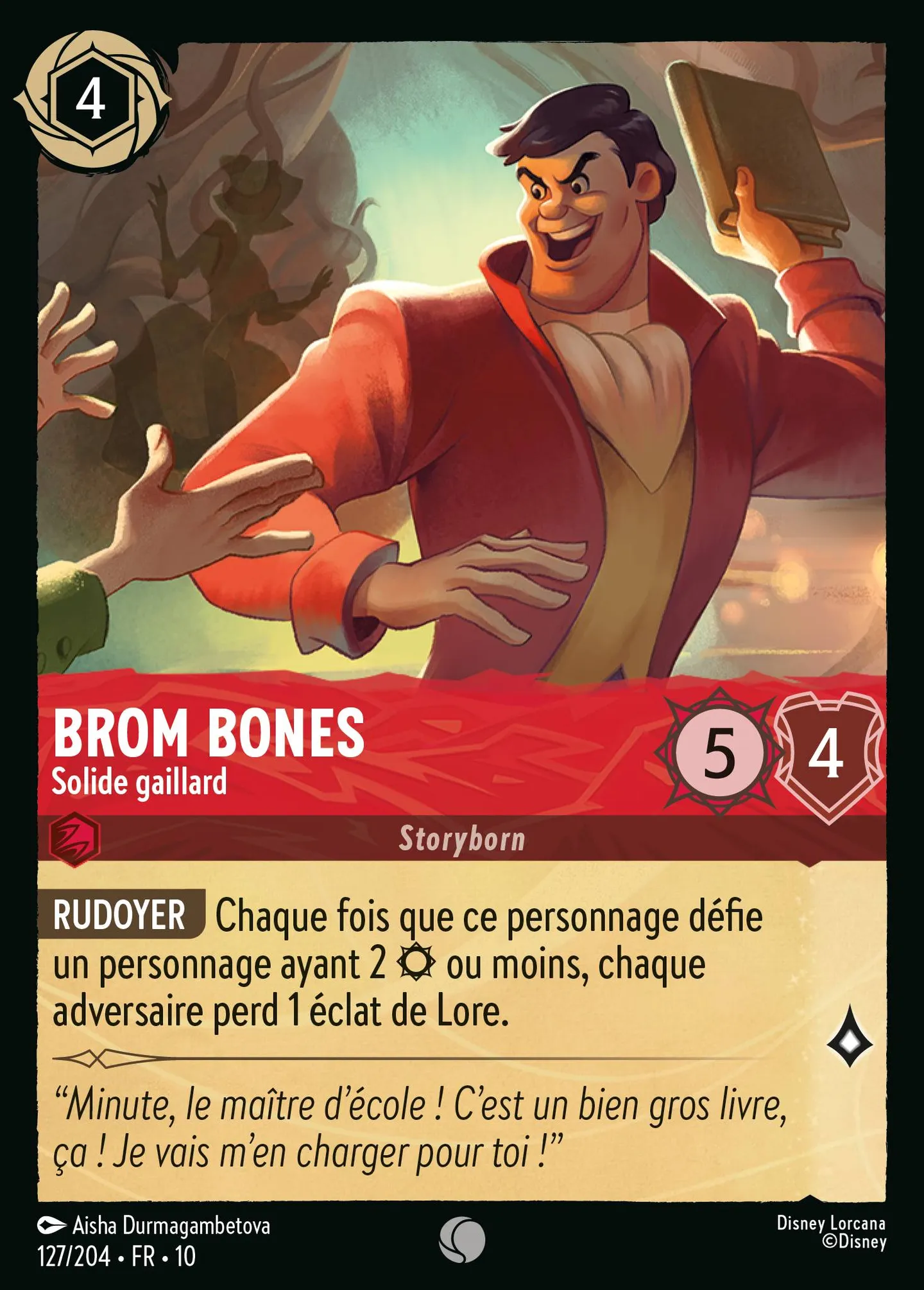 Brom Bones - Solide gaillard — Whispers in the Well — Lorcana