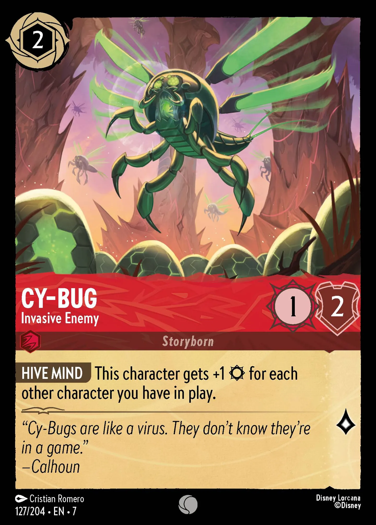 Cy-Bug - Invasive Enemy — Archazia's Island — Lorcana