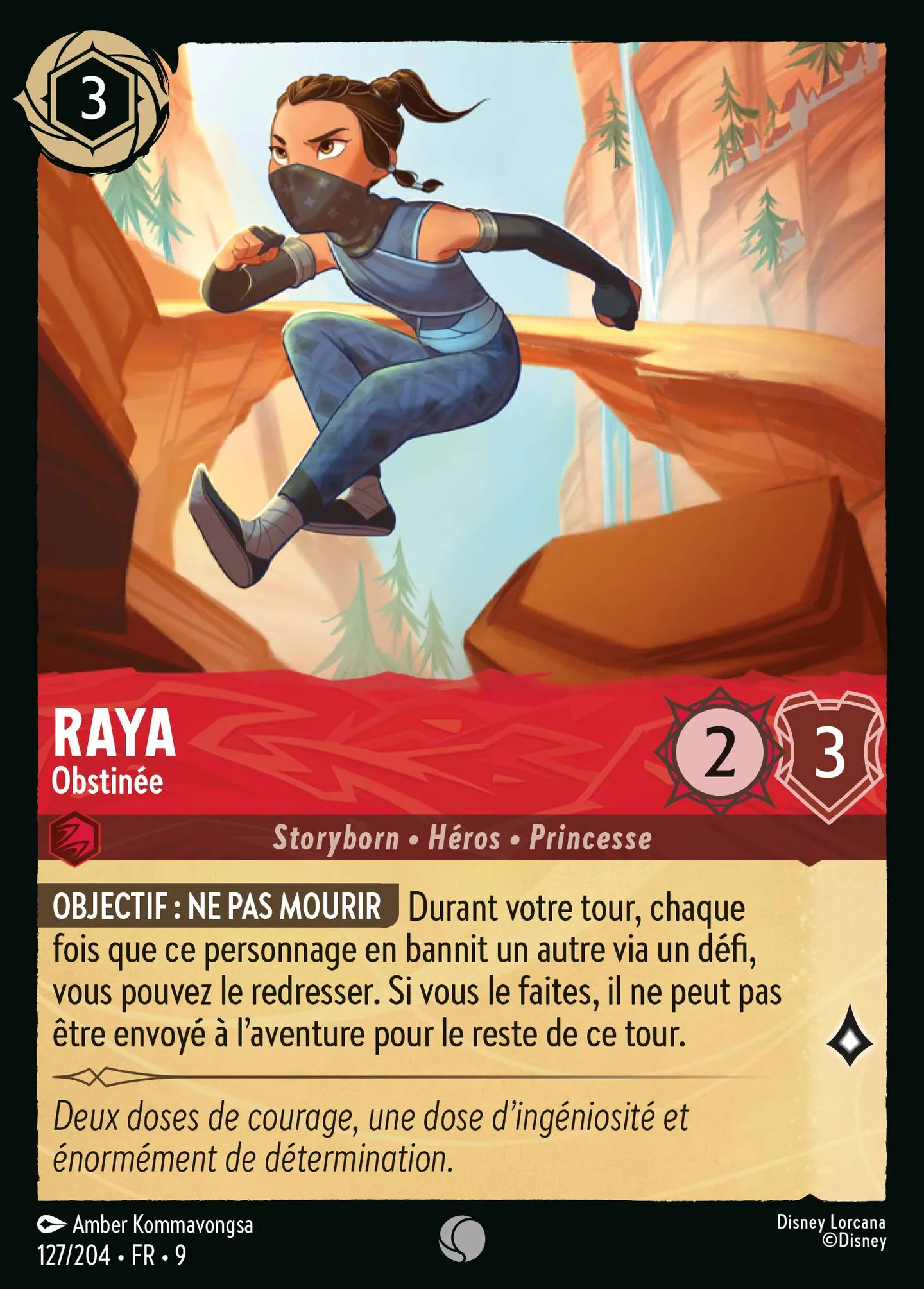Raya - Obstinée — Fabled — Lorcana
