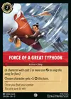 Product image for Force of a Great Typhoon