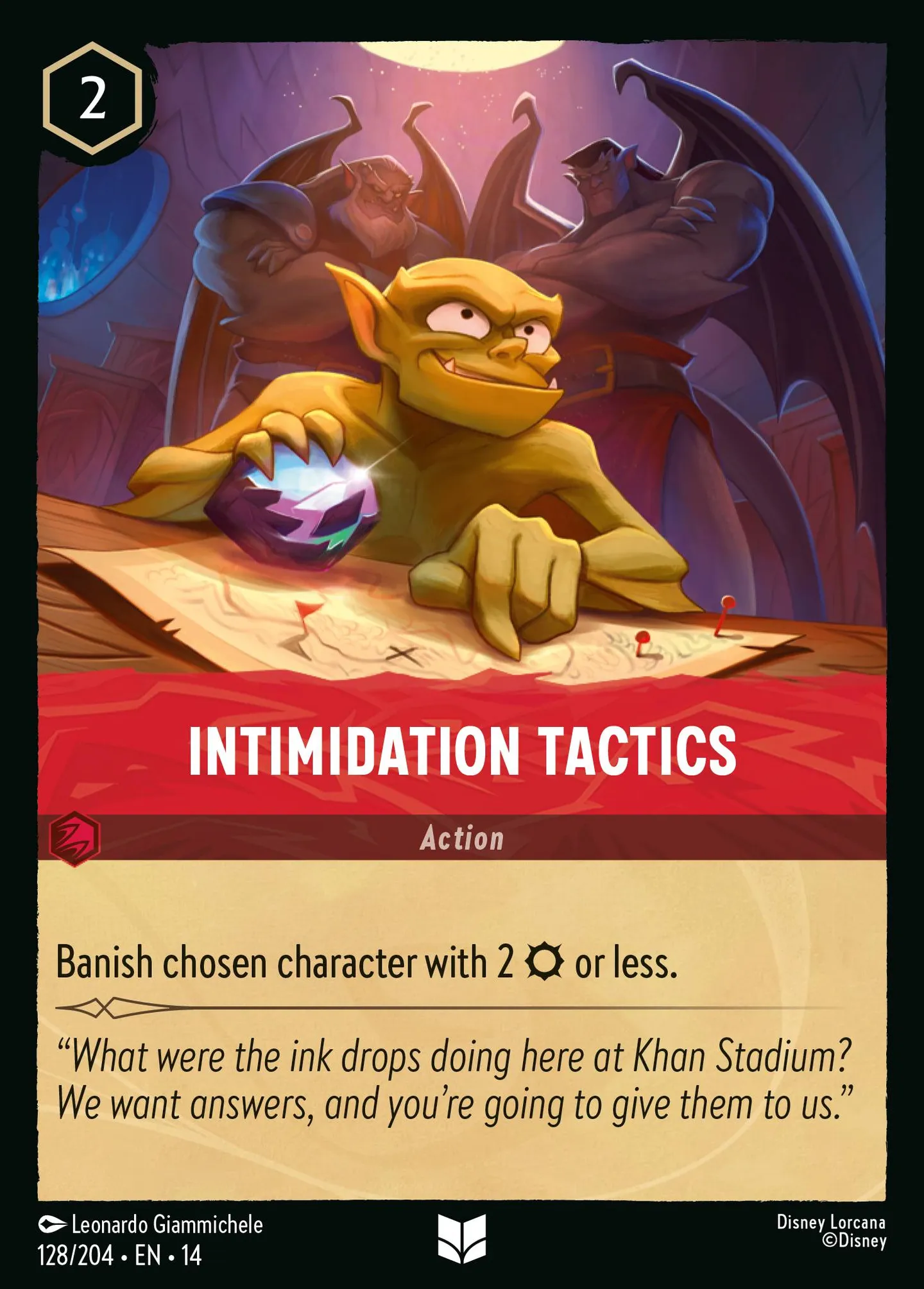 Intimidation Tactics — Hyperia City — Lorcana