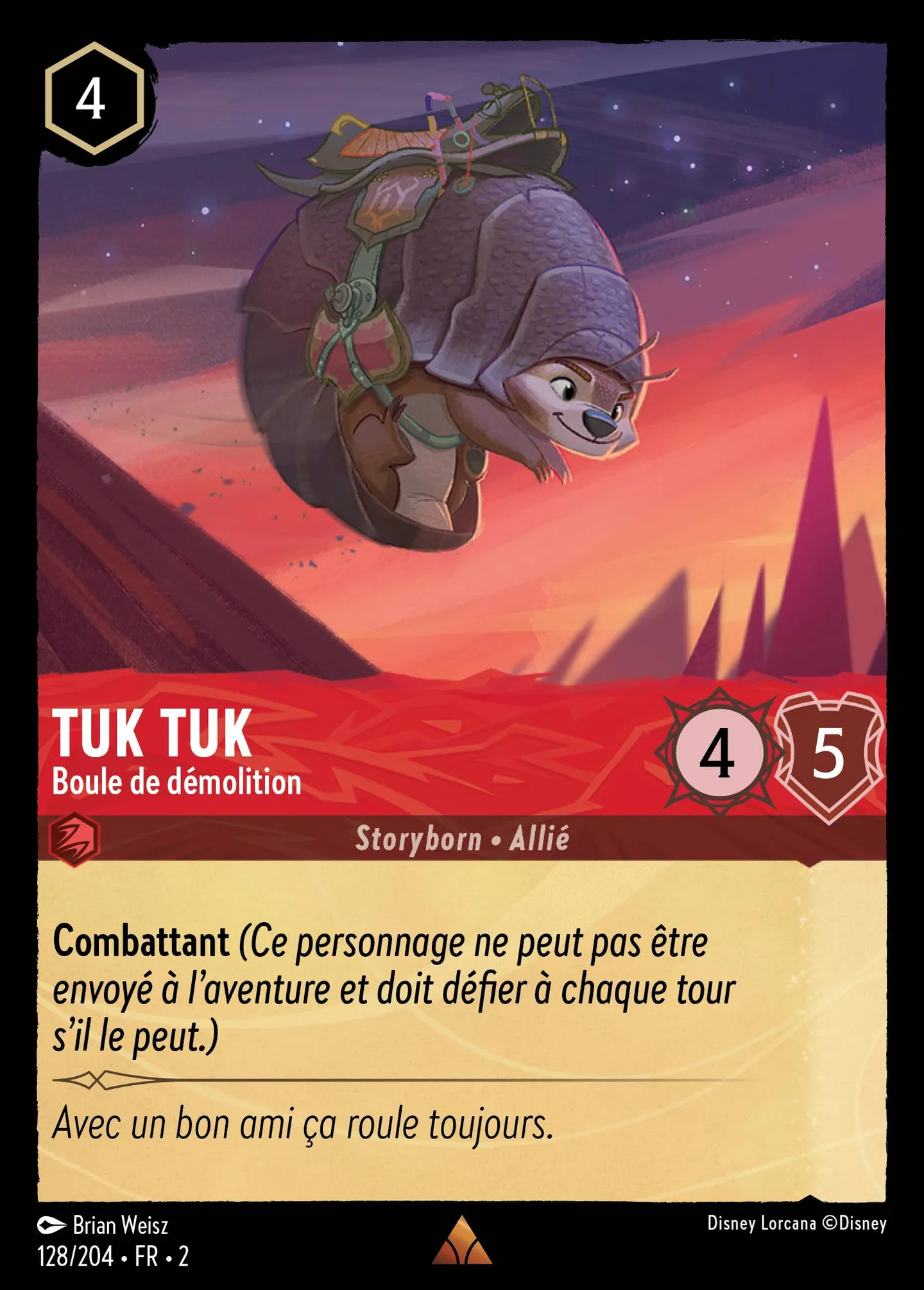 Tuk Tuk - Boule de démolition — Rise of the Floodborn — Lorcana