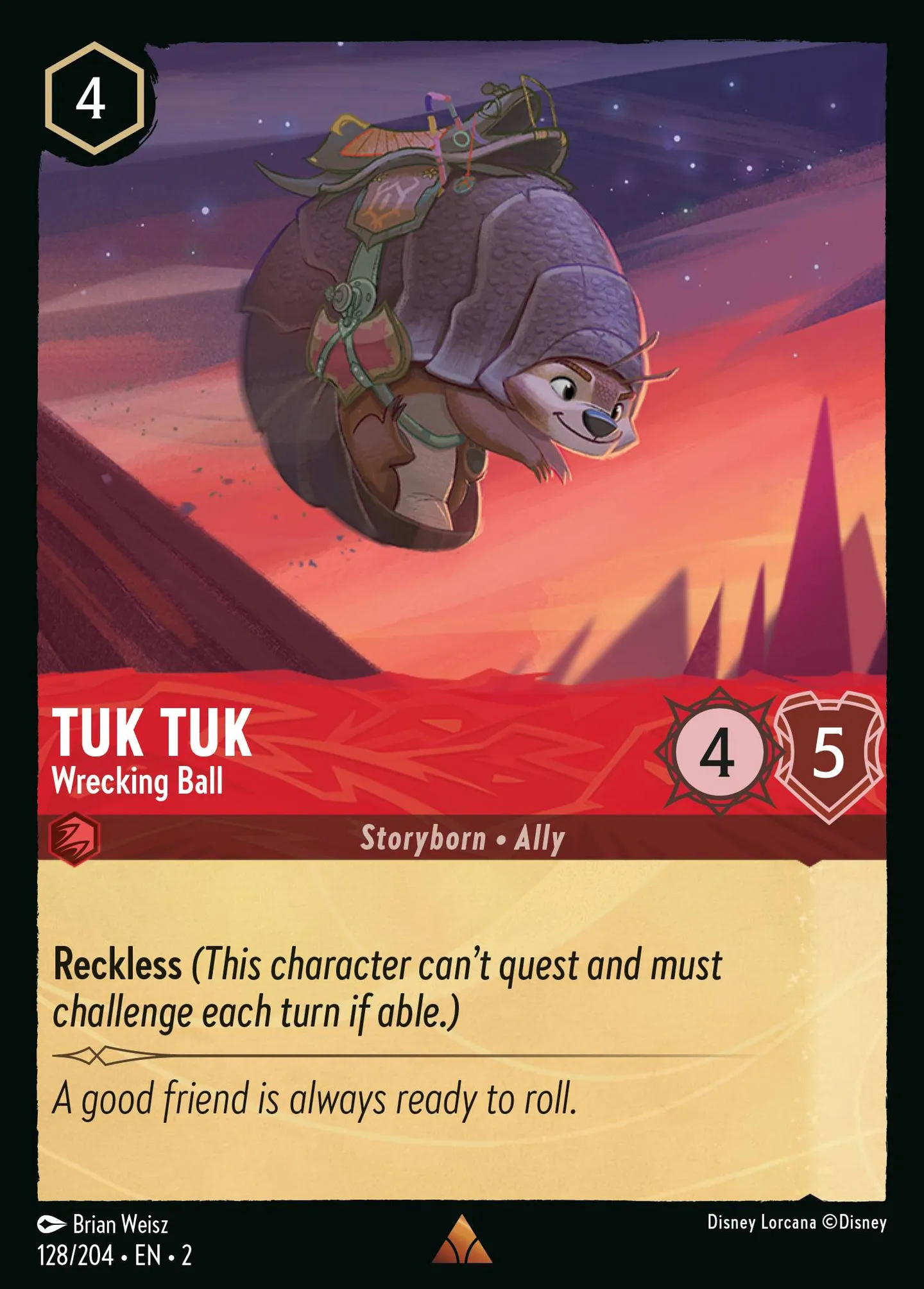 Tuk Tuk - Wrecking Ball — Rise of the Floodborn — Lorcana