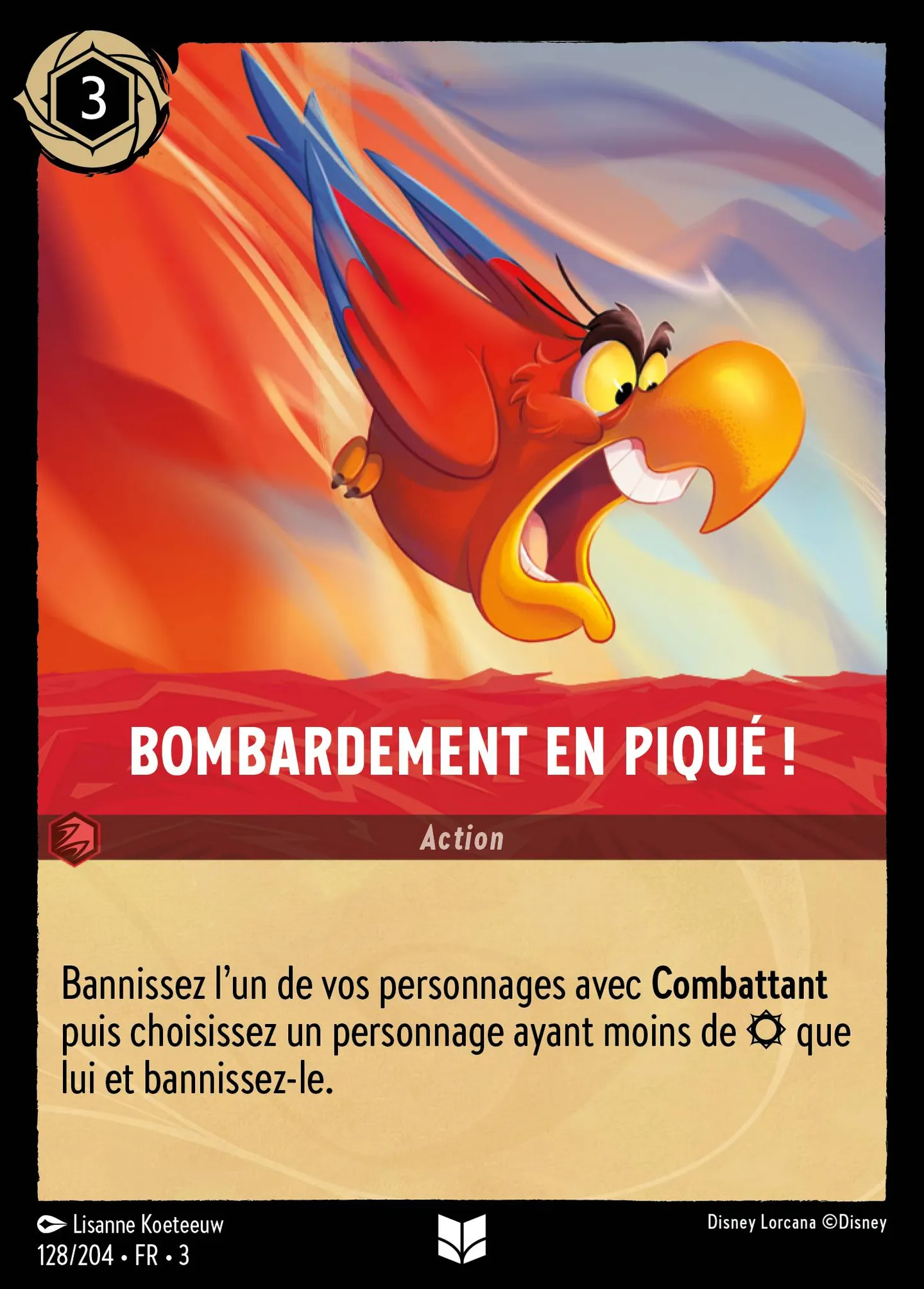 Bombardement en piqué ! — Into the Inklands — Lorcana