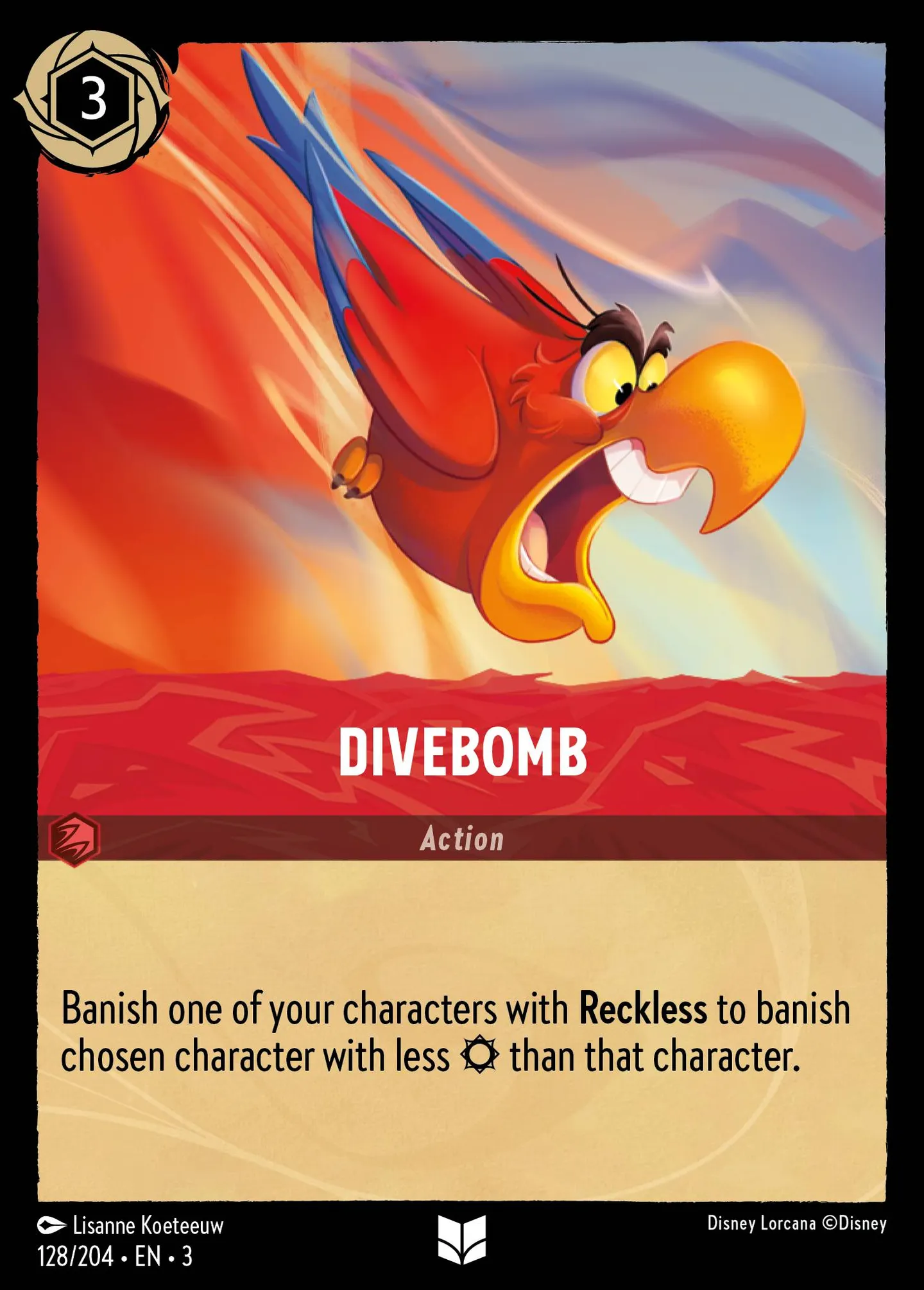 Bombardement en piqué ! — Into the Inklands — Lorcana