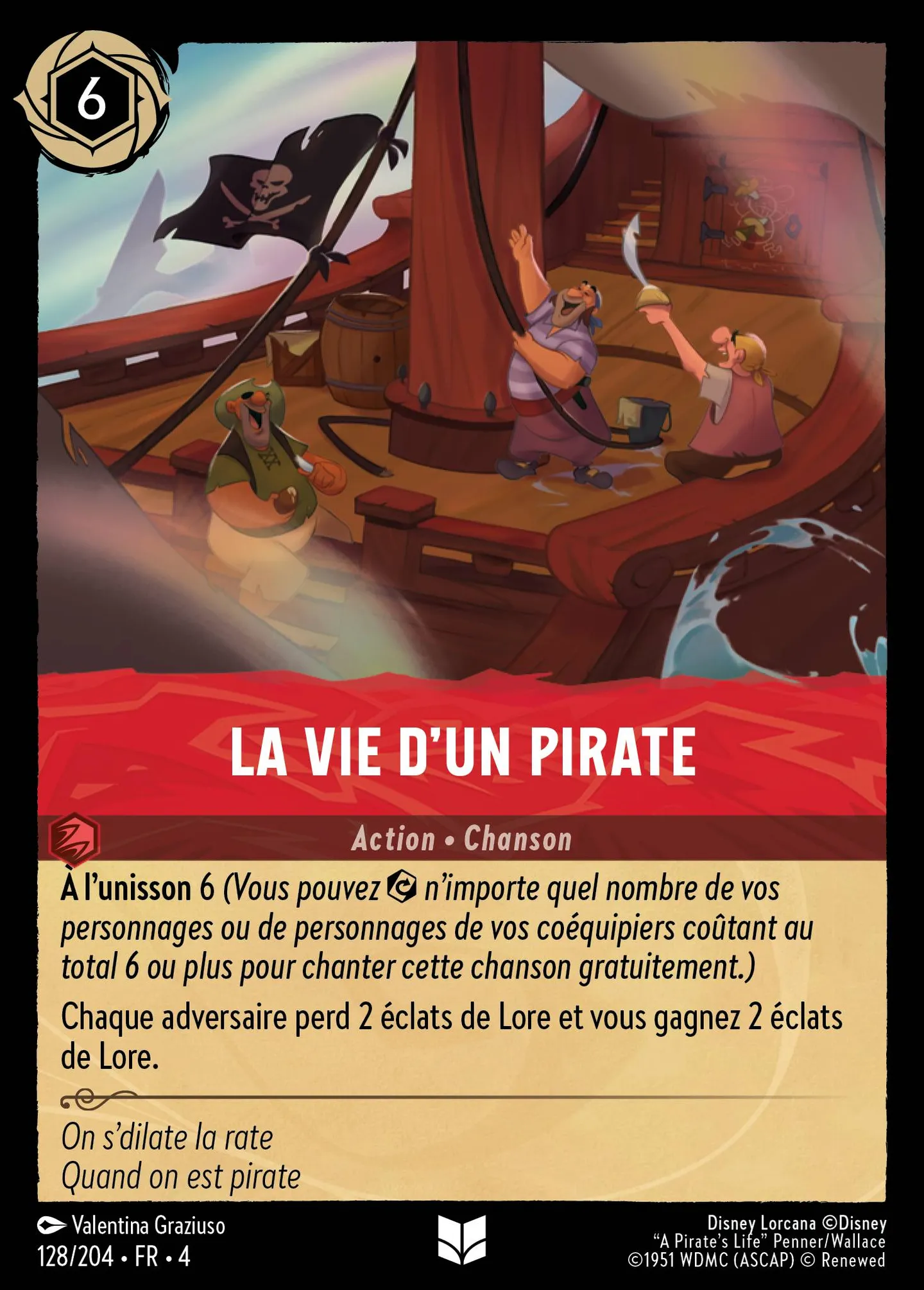 La vie d'un pirate — Ursula's Return — Lorcana