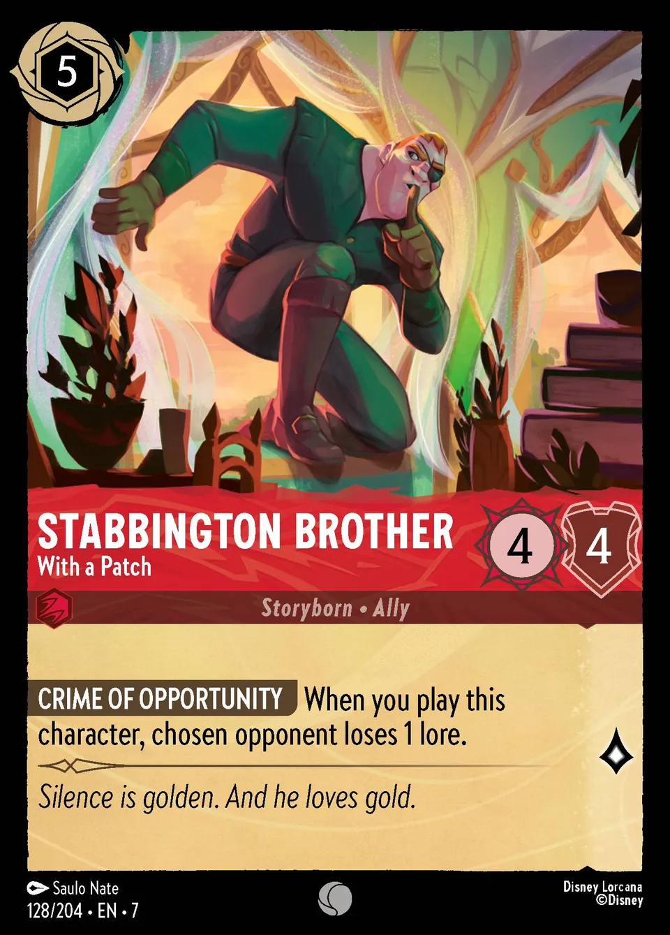 Stabbington Brother - With a Patch from Archazia's Island - Lorcana