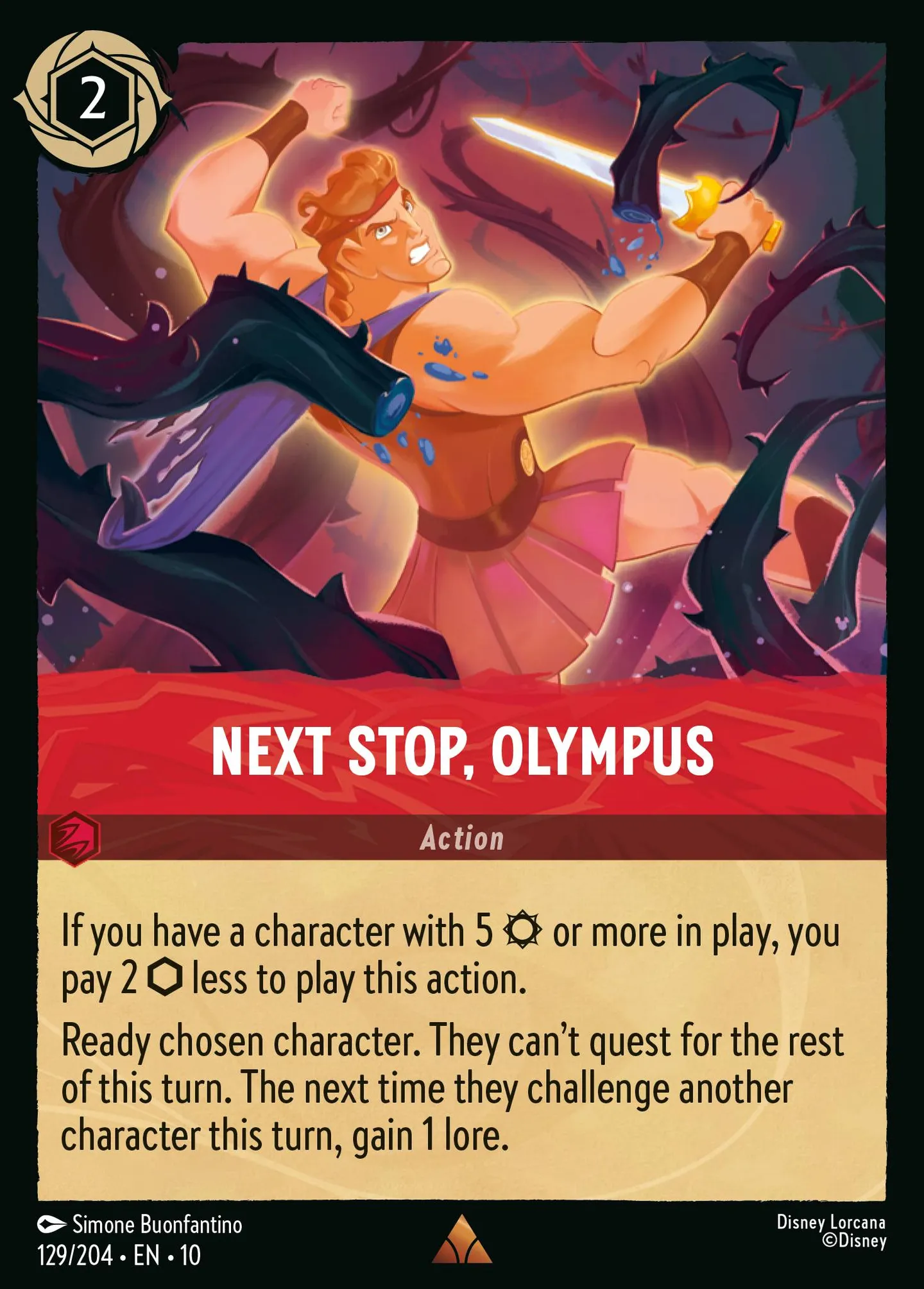 Next Stop, Olympus — Whispers in the Well — Lorcana