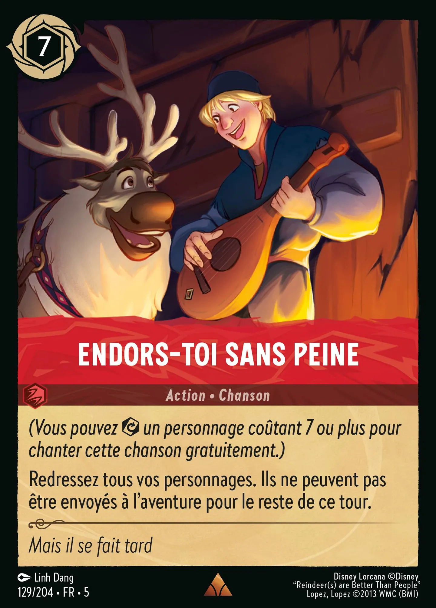 Endors-toi sans peine — Shimmering Skies — Lorcana