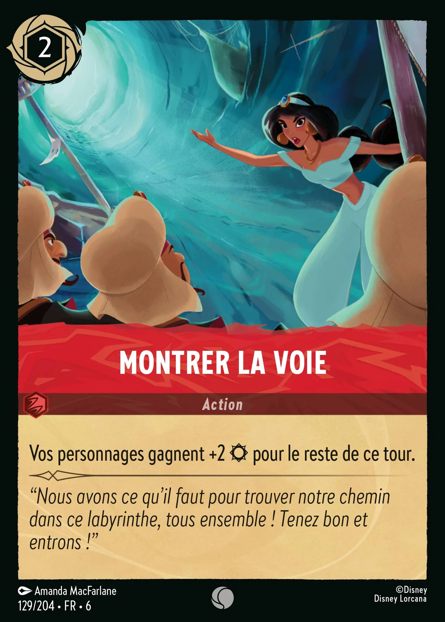 Montrer la voie — Azurite Sea — Lorcana