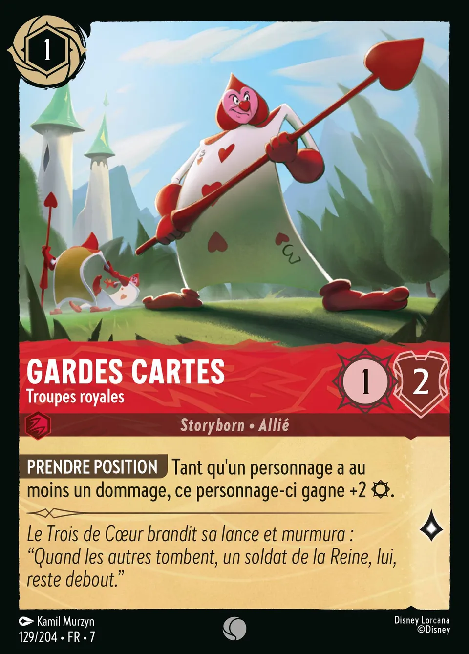 Gardes cartes - Troupes royales from Archazia's Island - Lorcana