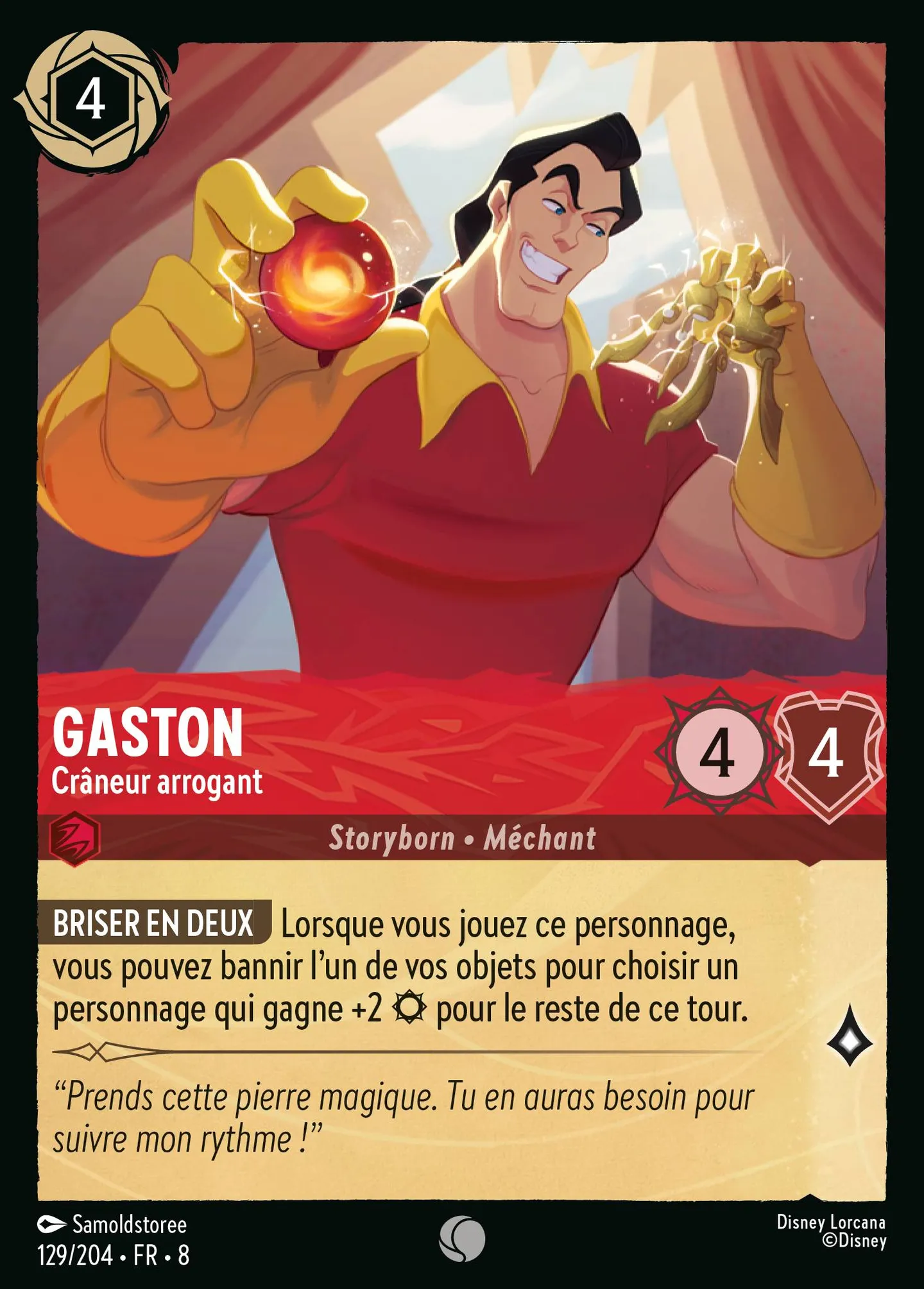 Gaston - Crâneur arrogant — The Reign of Jafar — Lorcana