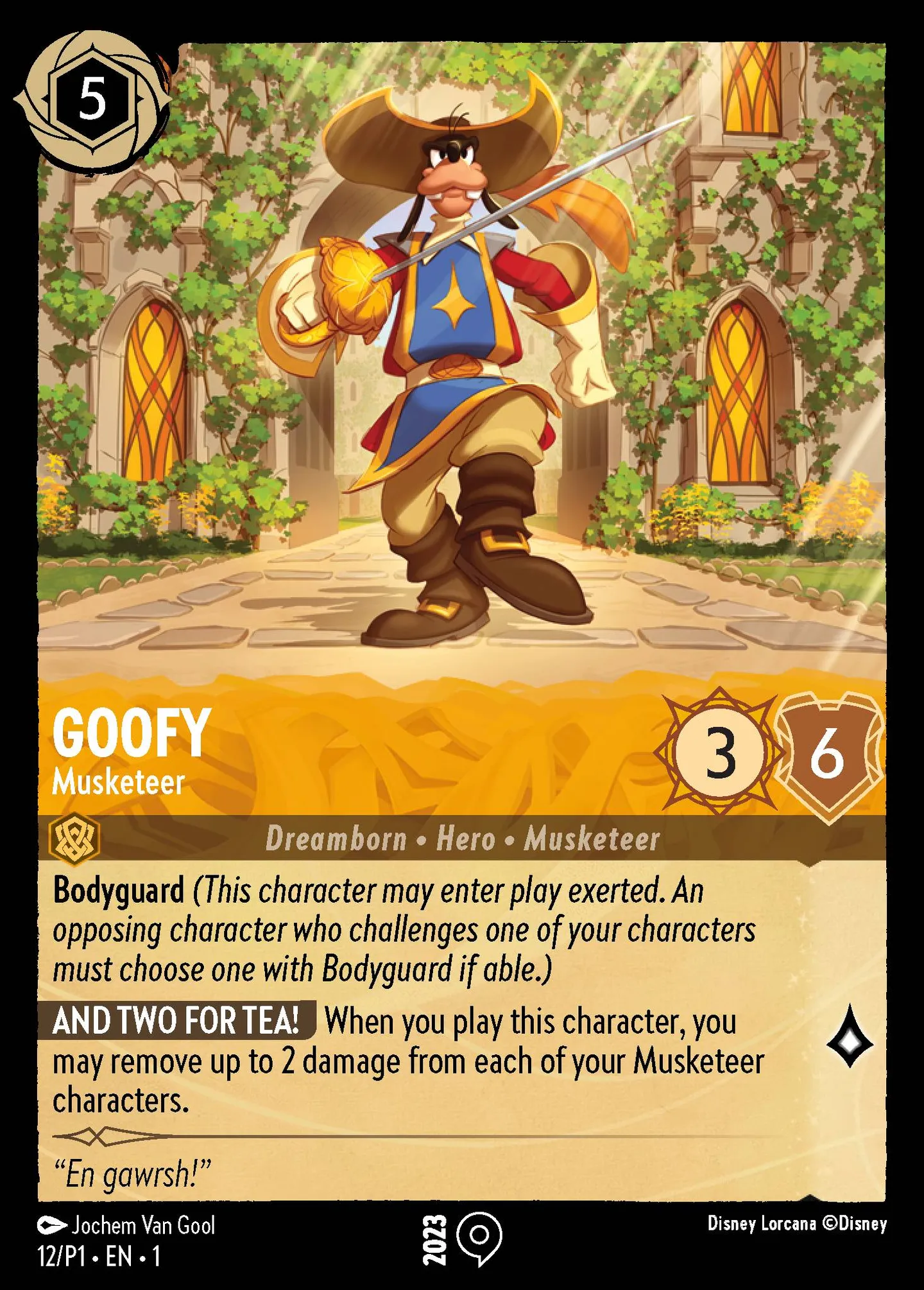 Dingo - Mousquetaire — Promos - Year 1 — Lorcana