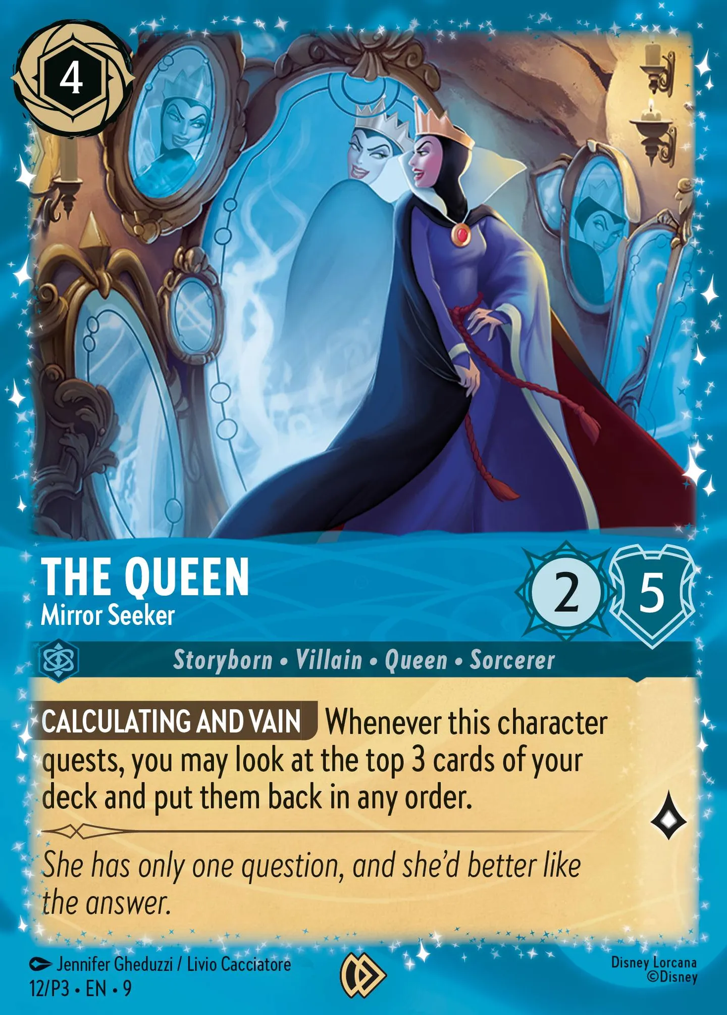 The Queen - Mirror Seeker — Promos - Year 3 — Lorcana