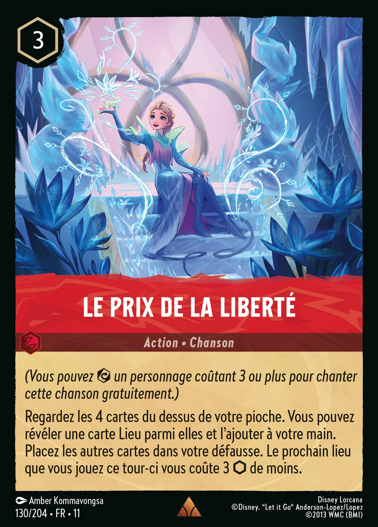 Le prix de la liberté — Winterspell — Lorcana
