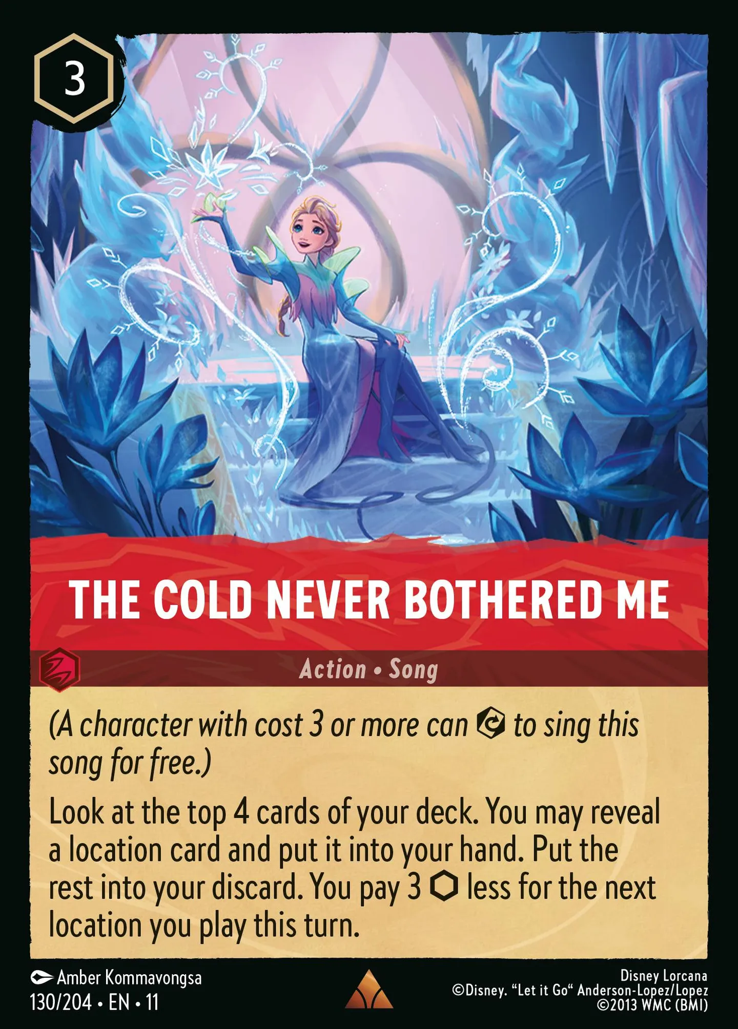 The Cold Never Bothered Me — Winterspell — Lorcana