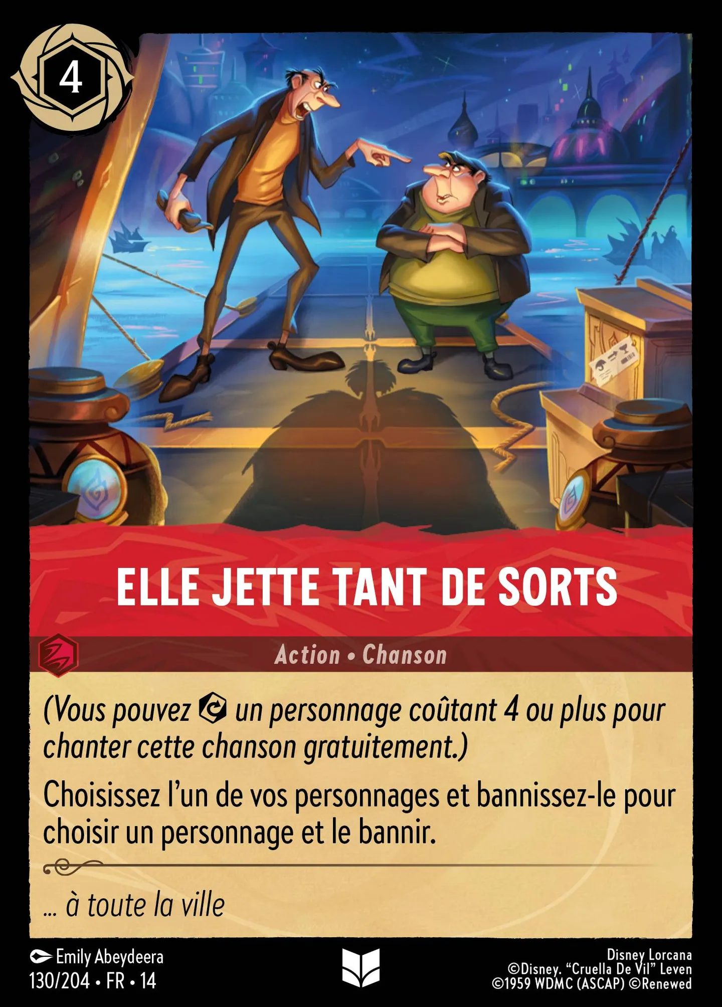 Elle jette tant de sorts — Hyperia City — Lorcana