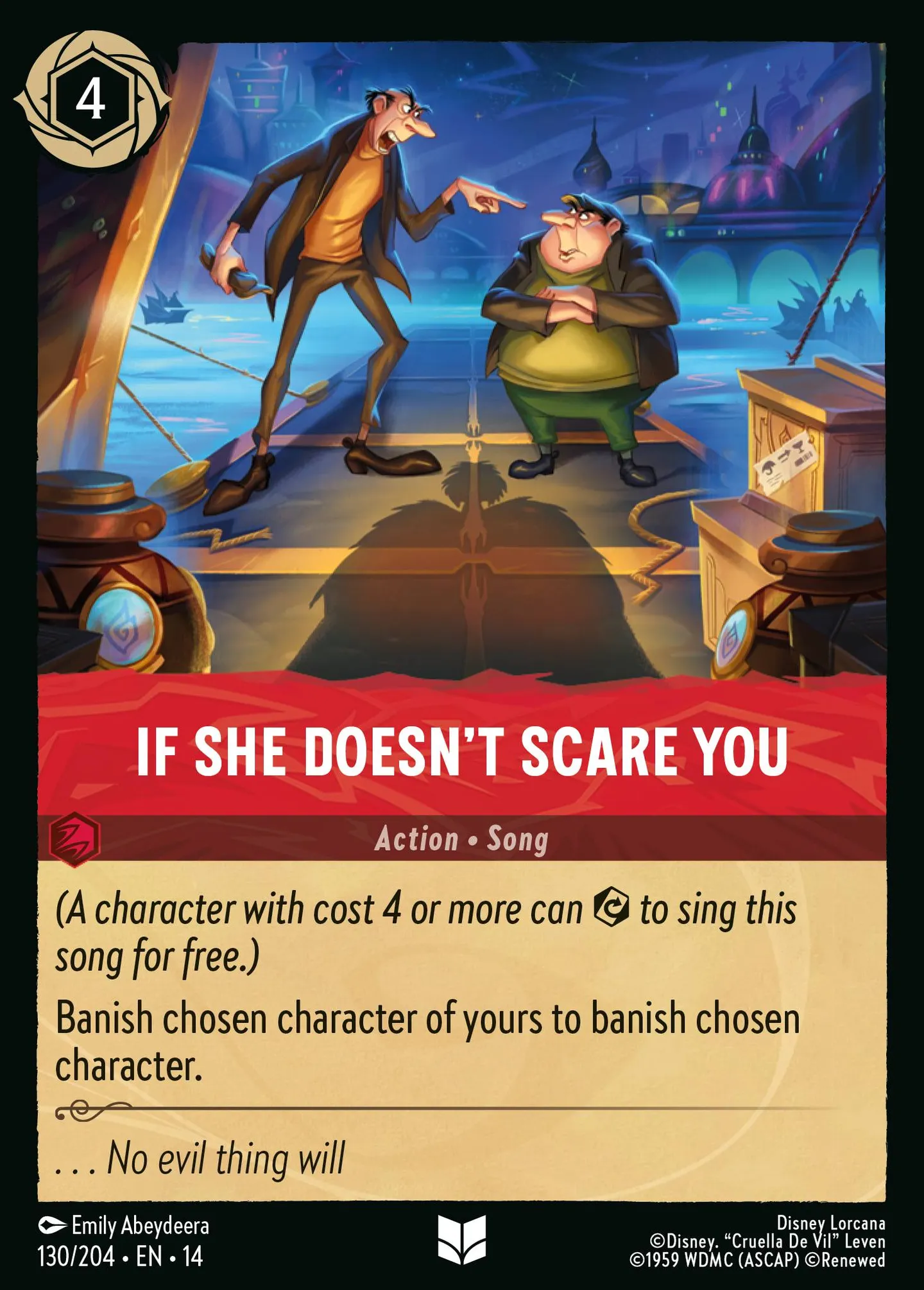 If She Doesn't Scare You — Hyperia City — Lorcana