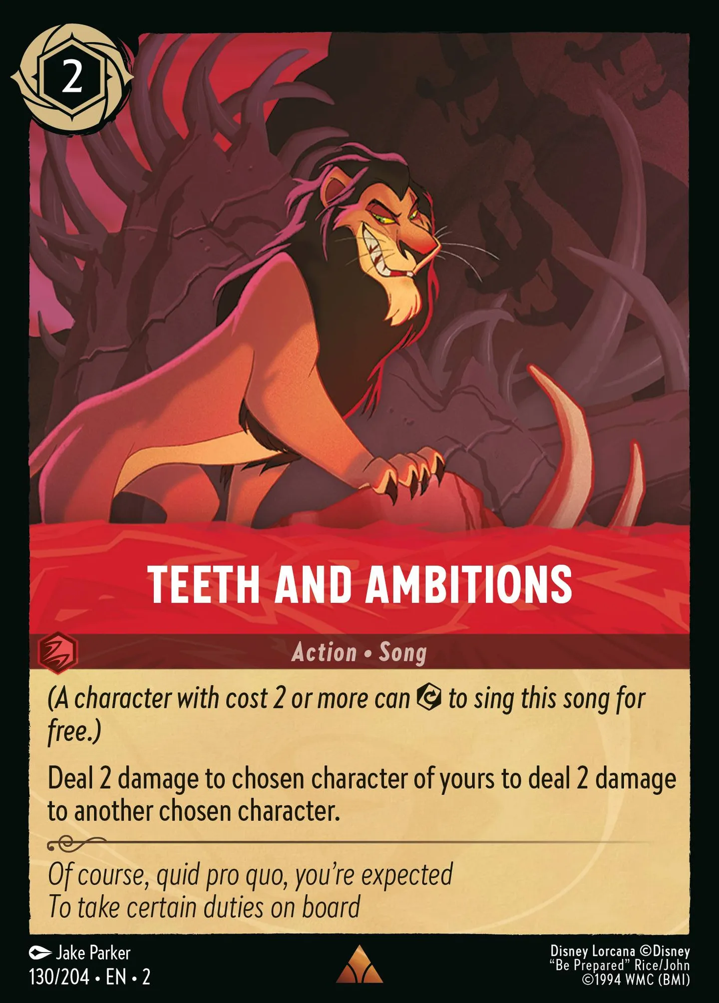 Teeth and Ambitions — Rise of the Floodborn — Lorcana