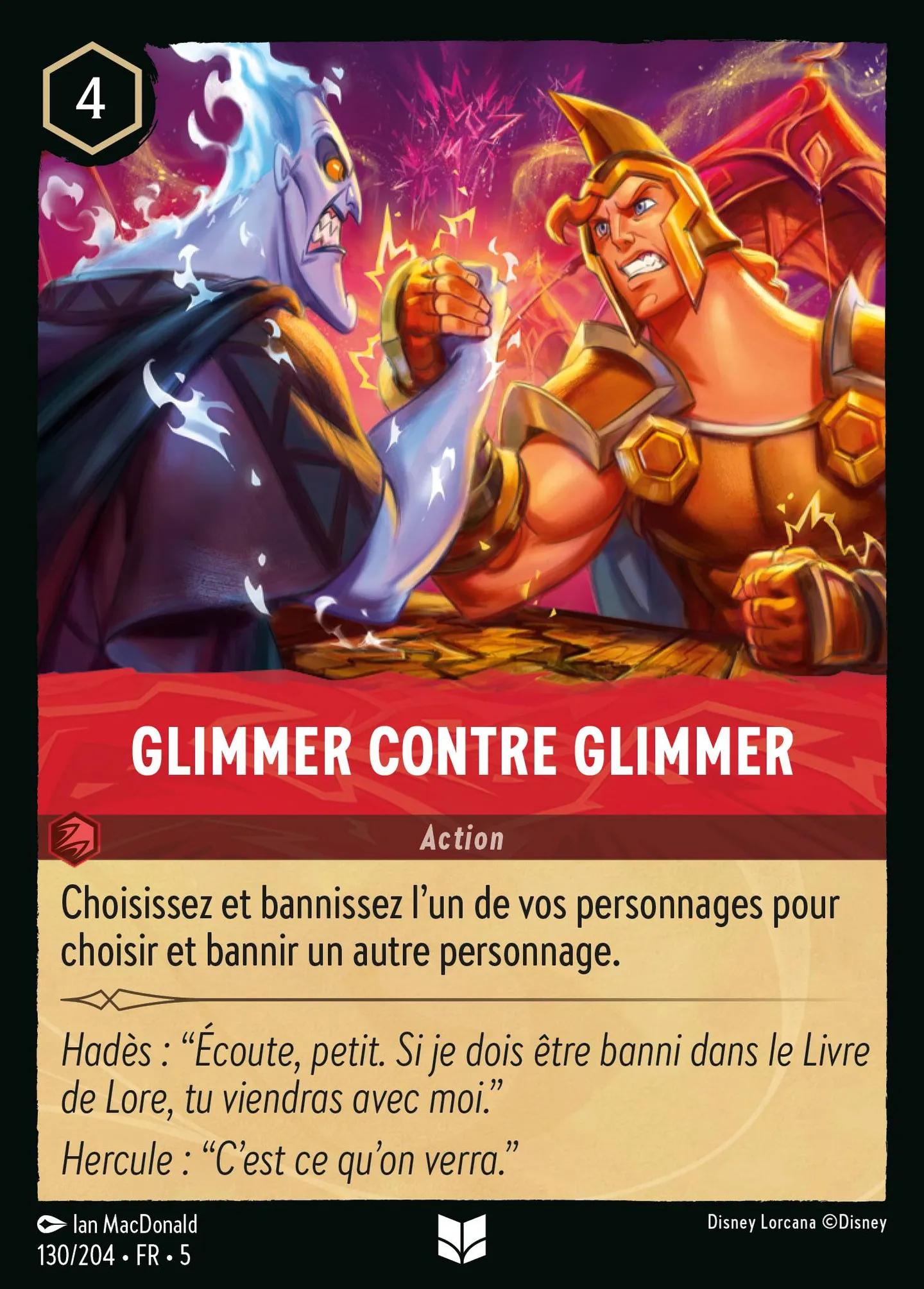 Glimmer contre Glimmer — Shimmering Skies — Lorcana